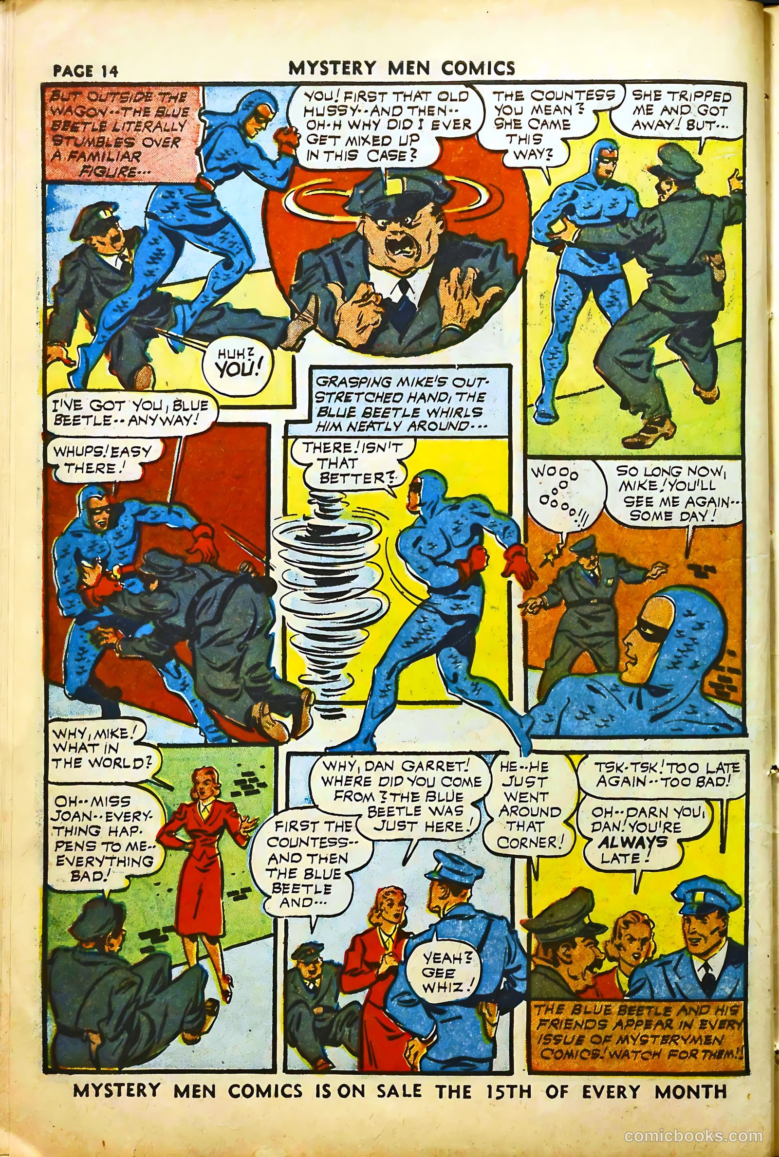 Mystery Men Comics #29 (1941) — page 16 of 67