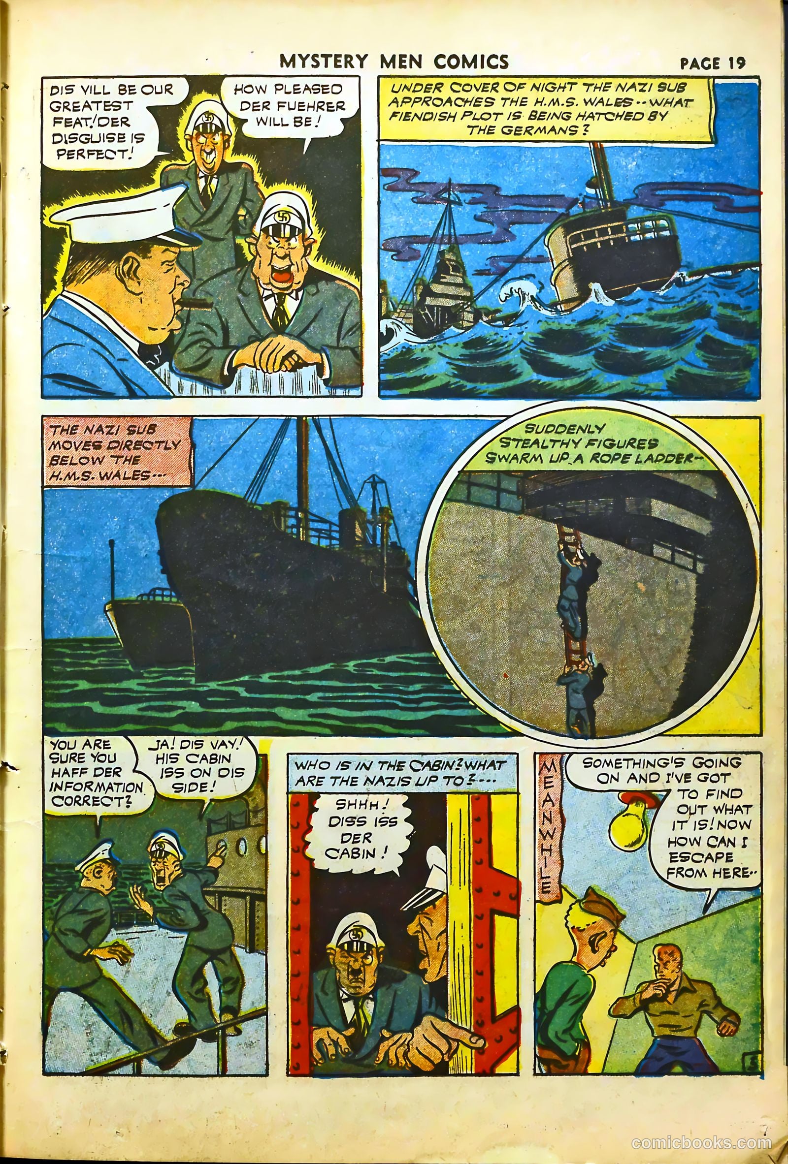 Mystery Men Comics #29 (1941) — page 21 of 67