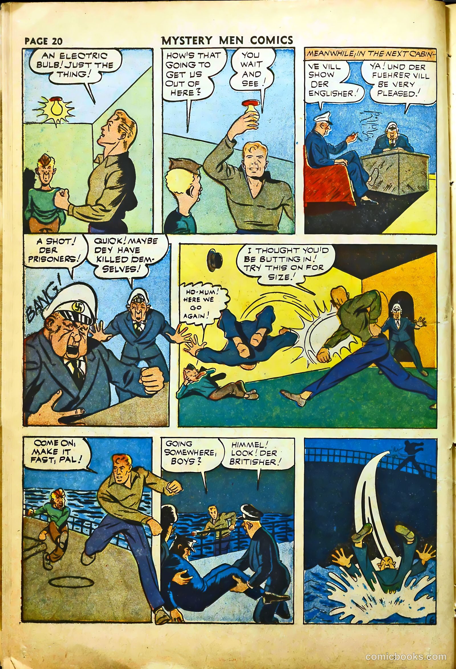 Mystery Men Comics #29 (1941) — page 22 of 67