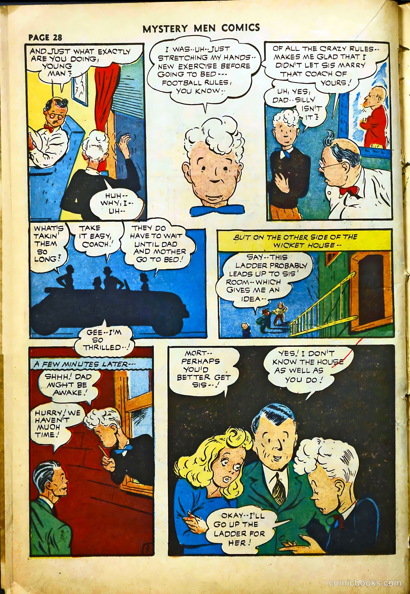 Mystery Men Comics #29 (1941) — page 30 of 67