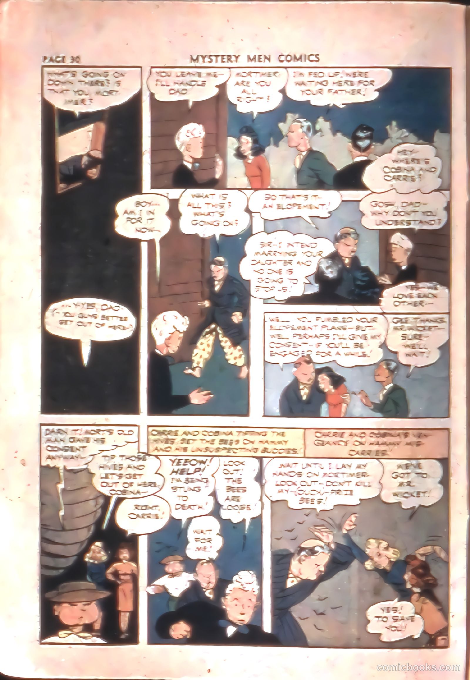 Mystery Men Comics #29 (1941) — page 32 of 67