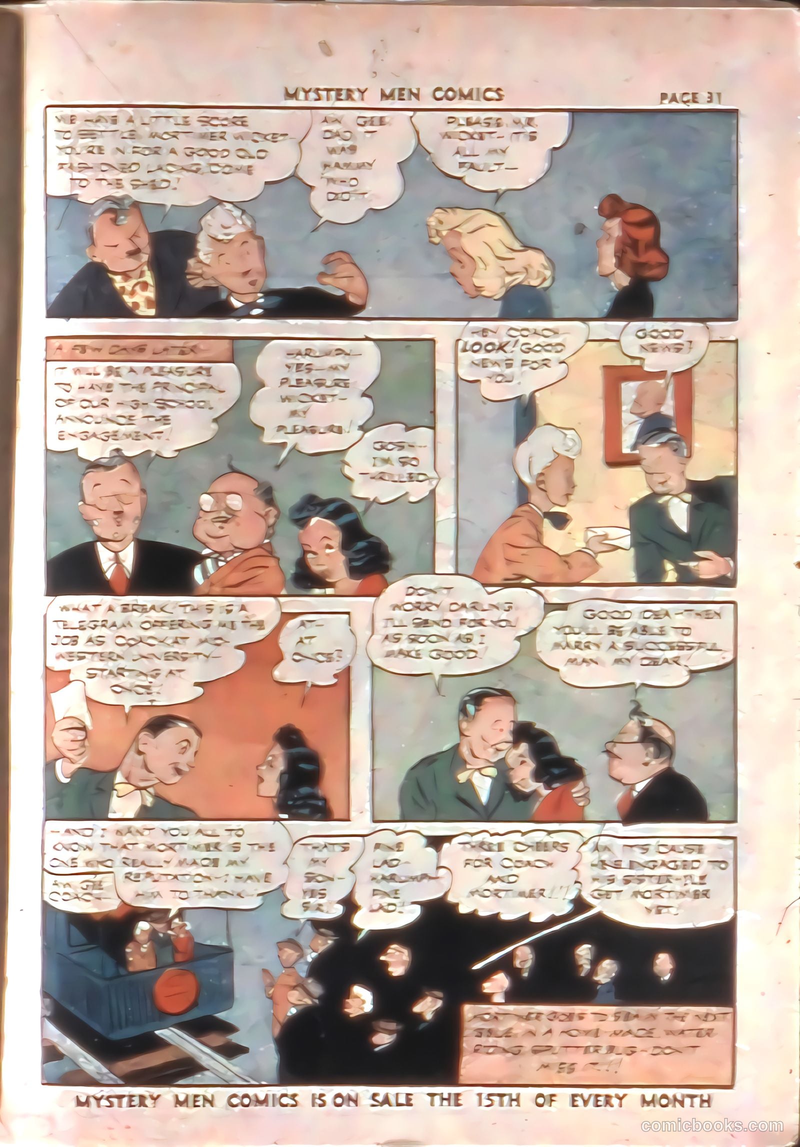 Mystery Men Comics #29 (1941) — page 33 of 67