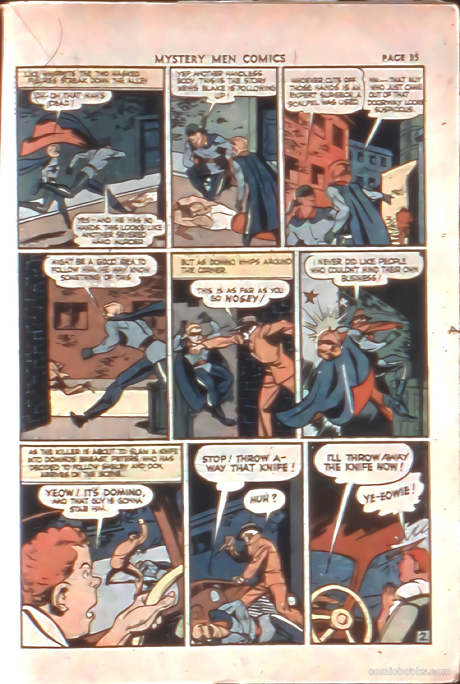 Mystery Men Comics #29 (1941) — page 36 of 67