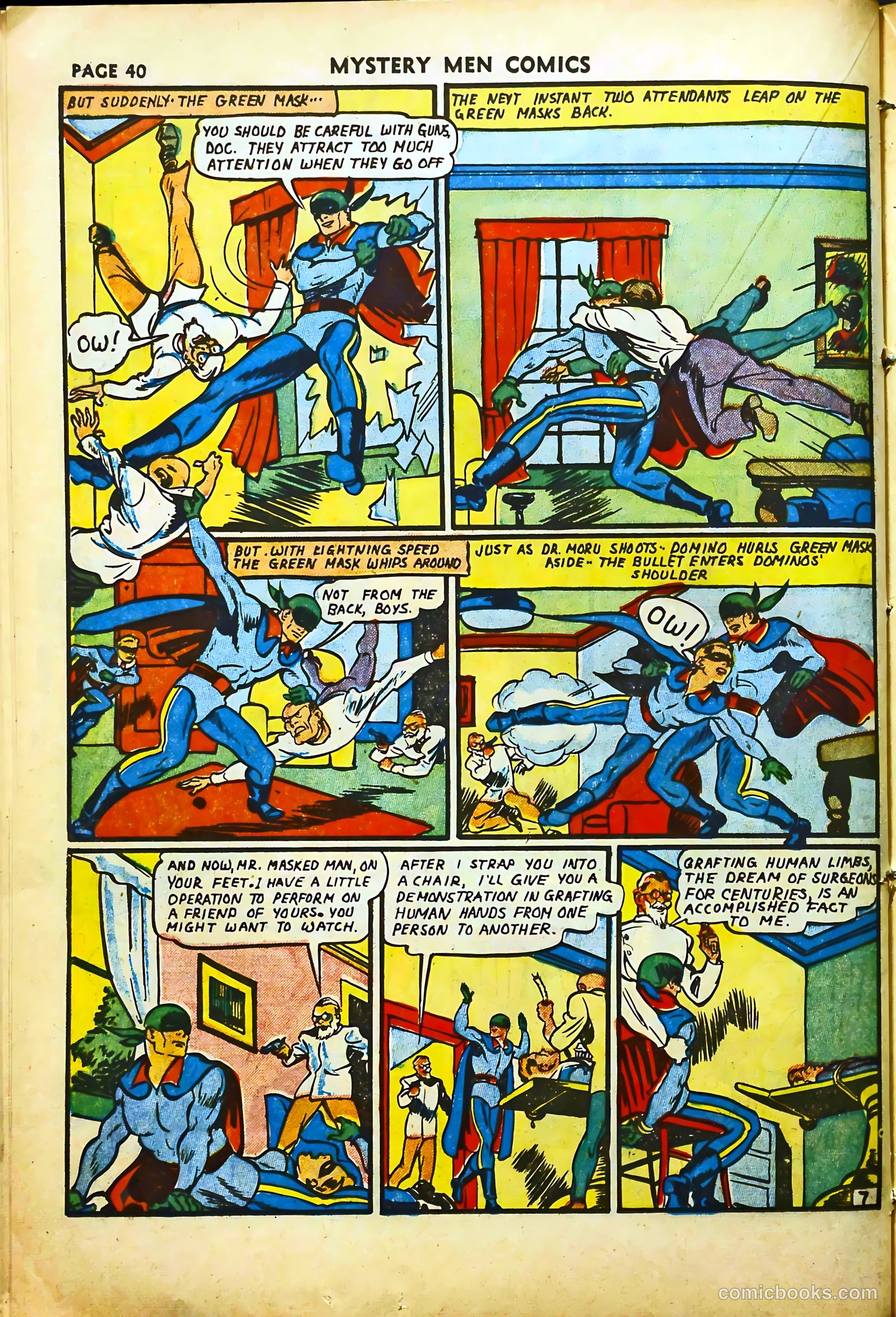 Mystery Men Comics #29 (1941) — page 41 of 67