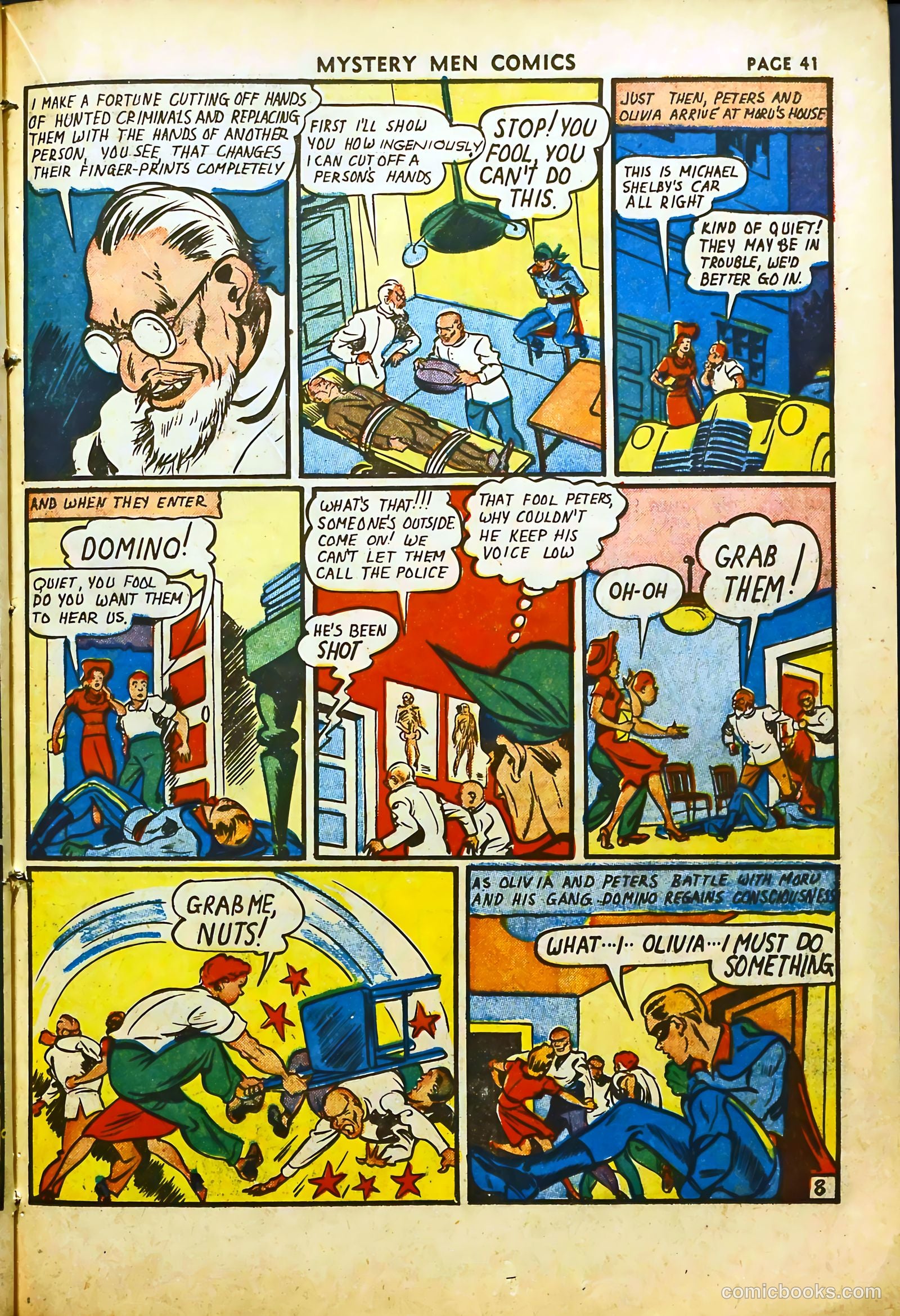 Mystery Men Comics #29 (1941) — page 42 of 67