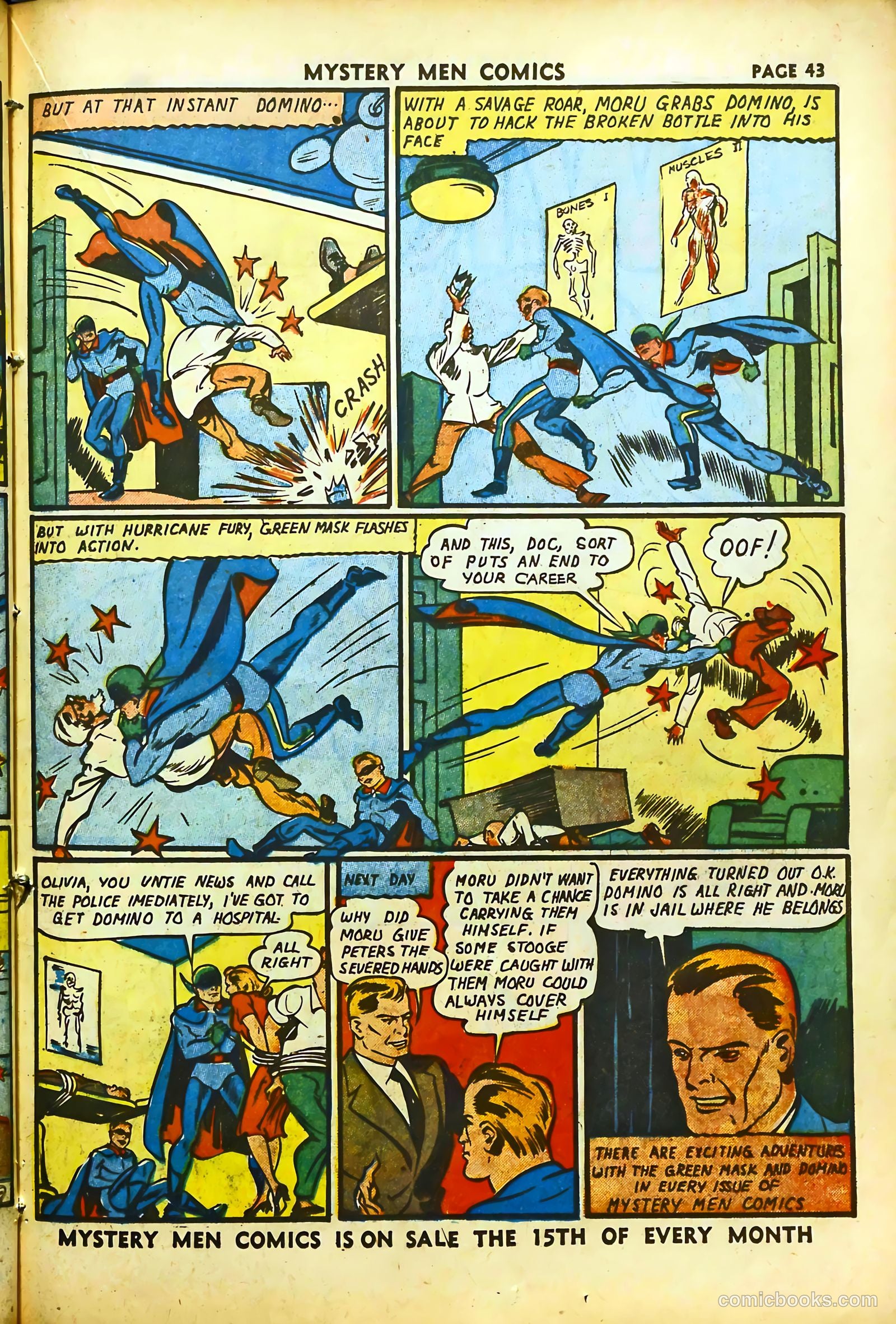 Mystery Men Comics #29 (1941) — page 44 of 67