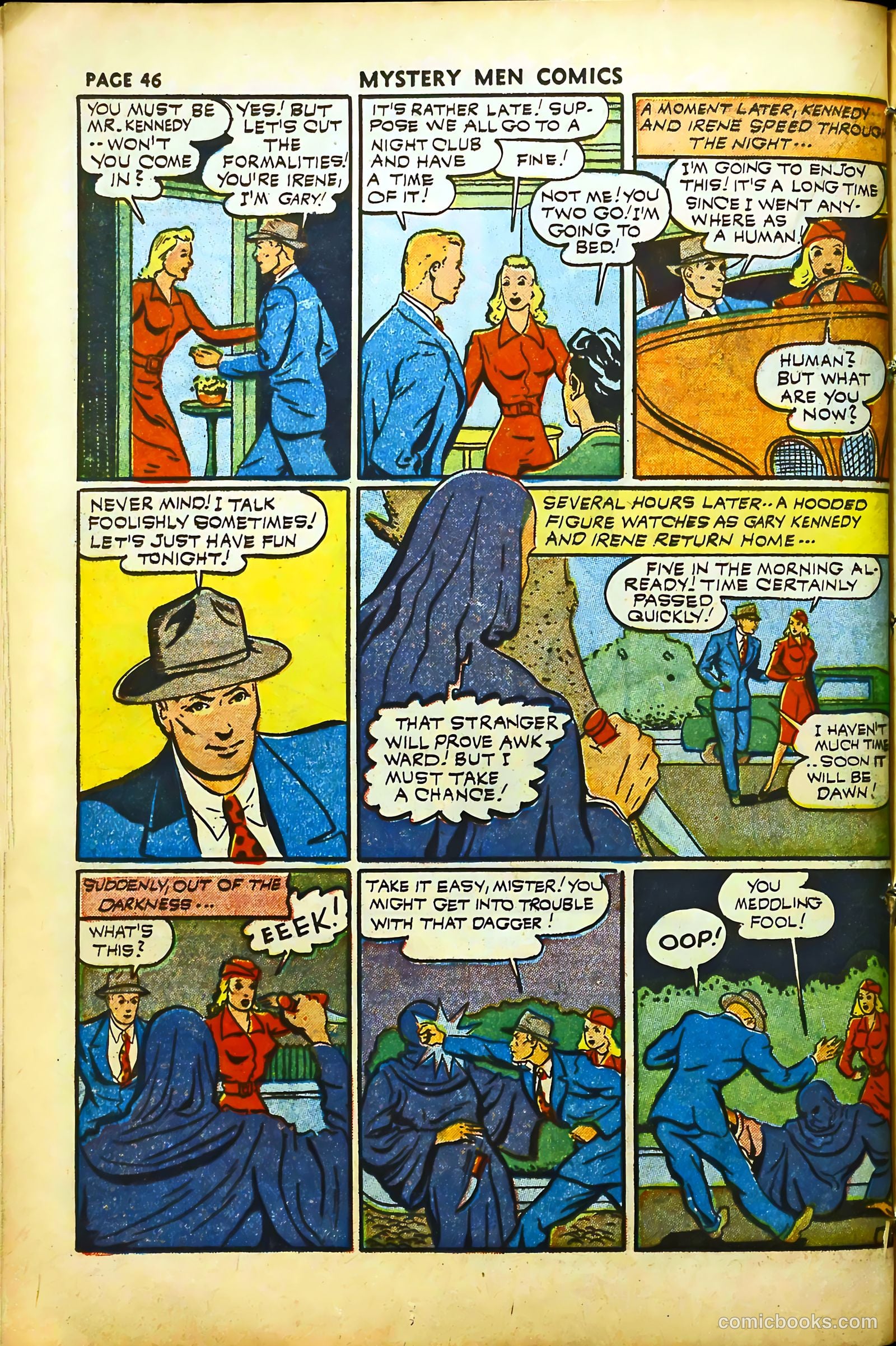 Mystery Men Comics #29 (1941) — page 47 of 67