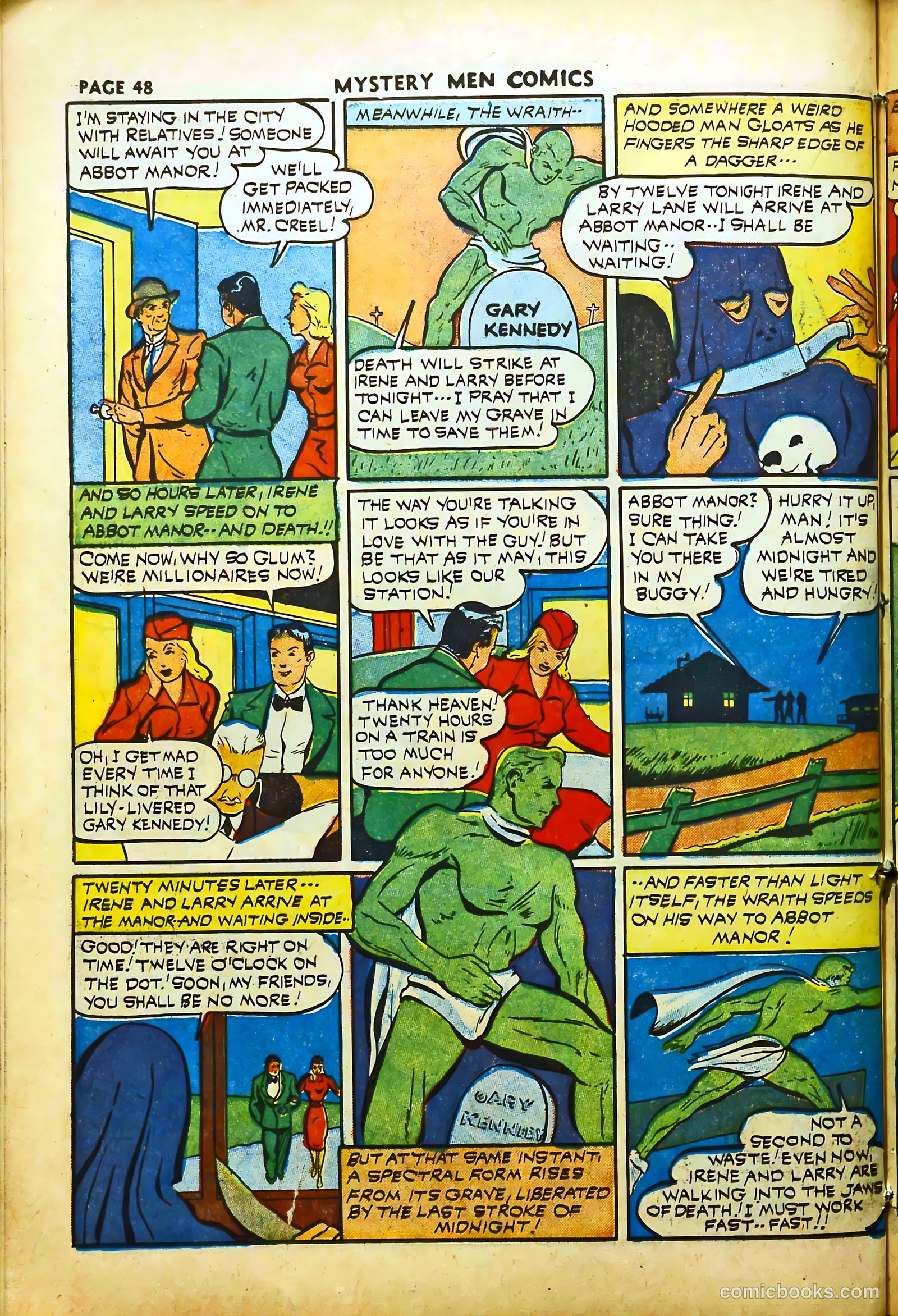 Mystery Men Comics #29 (1941) — page 49 of 67
