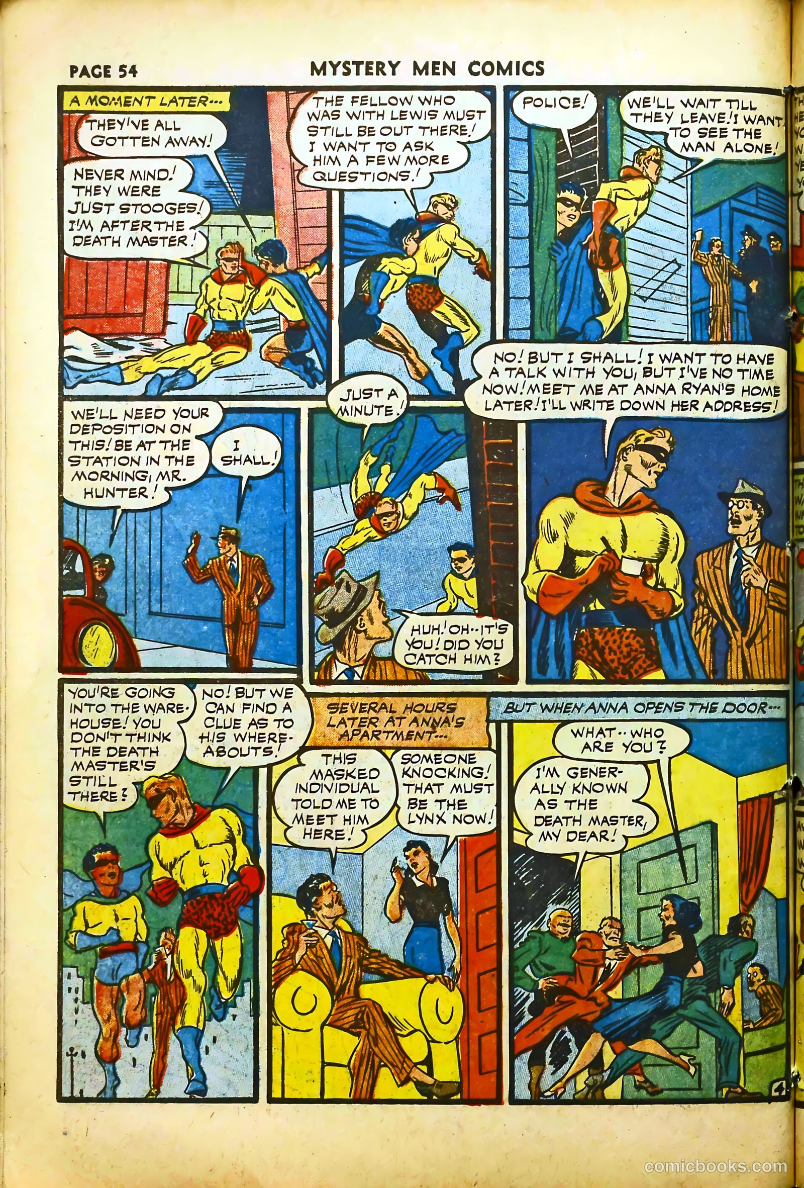 Mystery Men Comics #29 (1941) — page 55 of 67