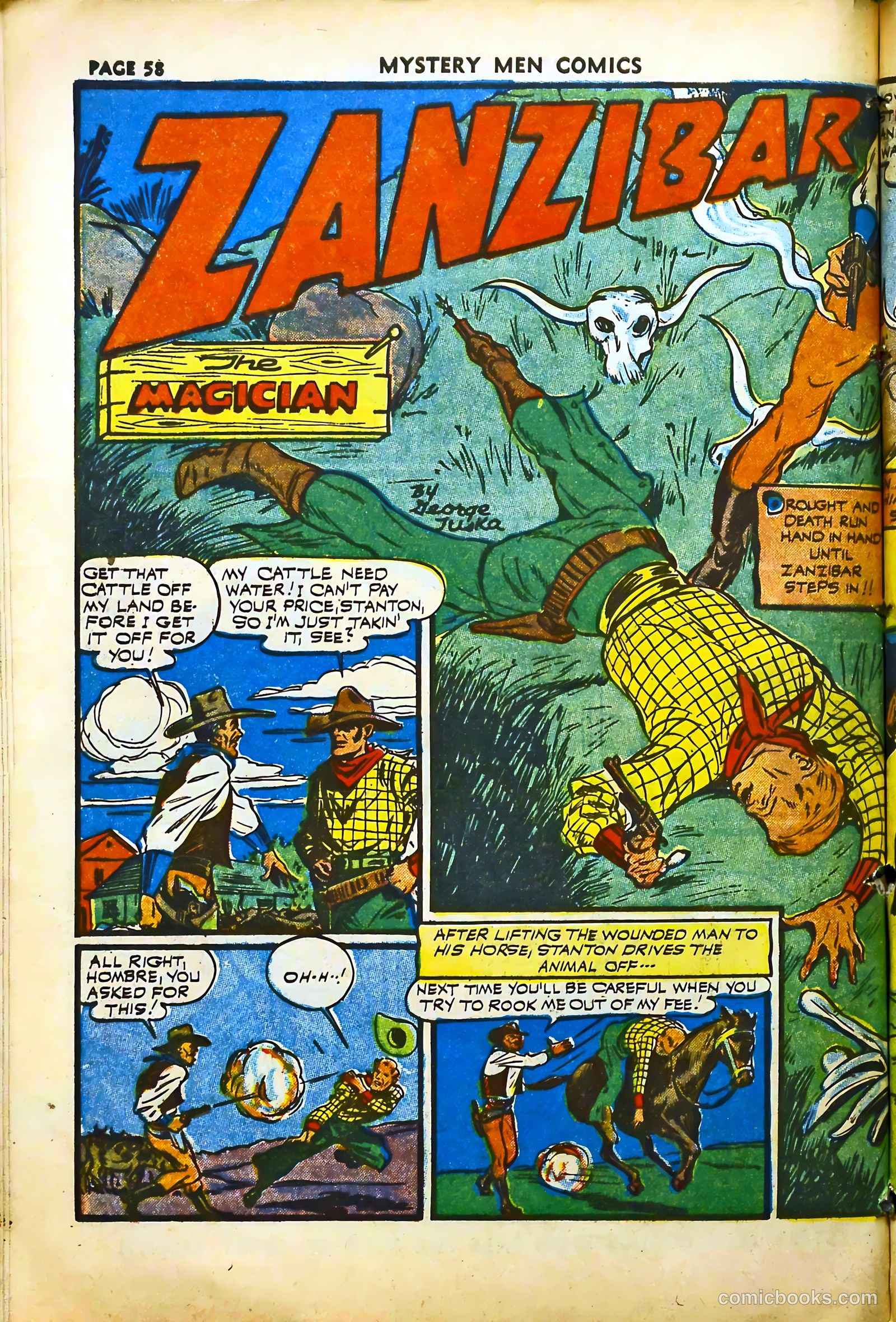 Mystery Men Comics #29 (1941) — page 59 of 67