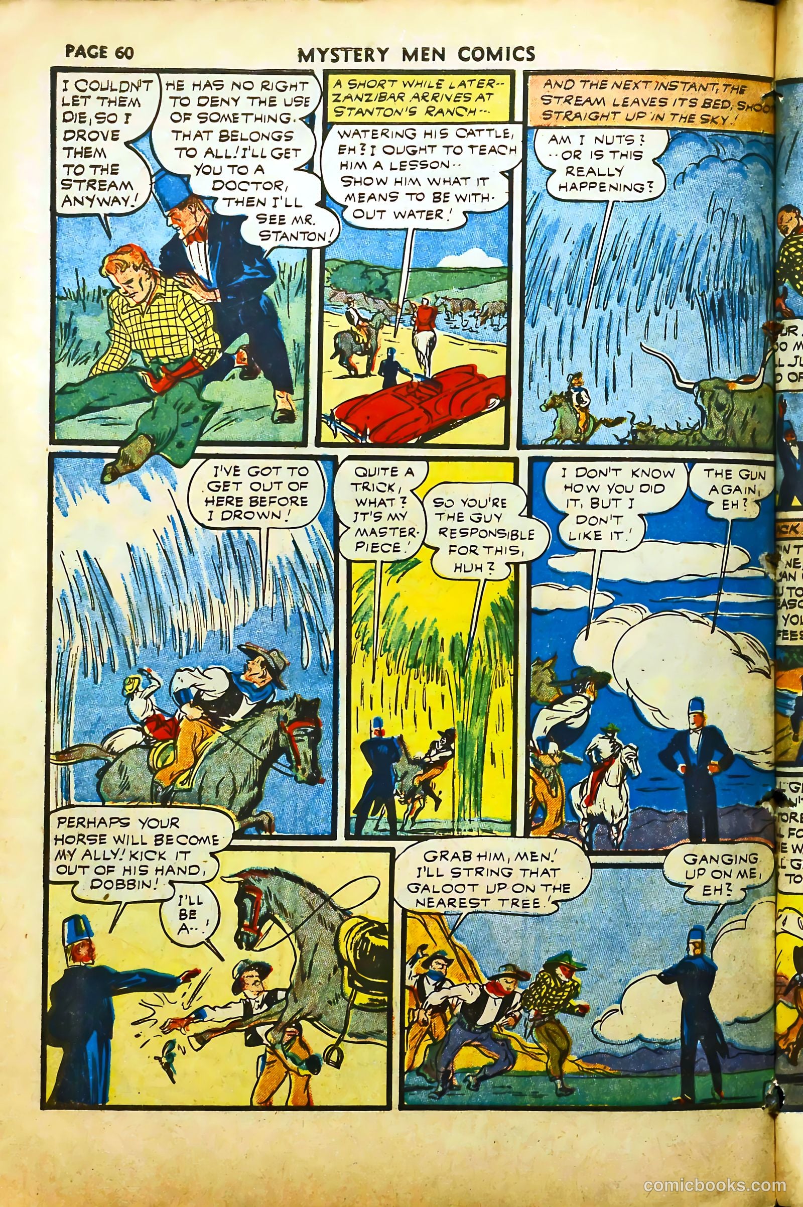 Mystery Men Comics #29 (1941) — page 61 of 67