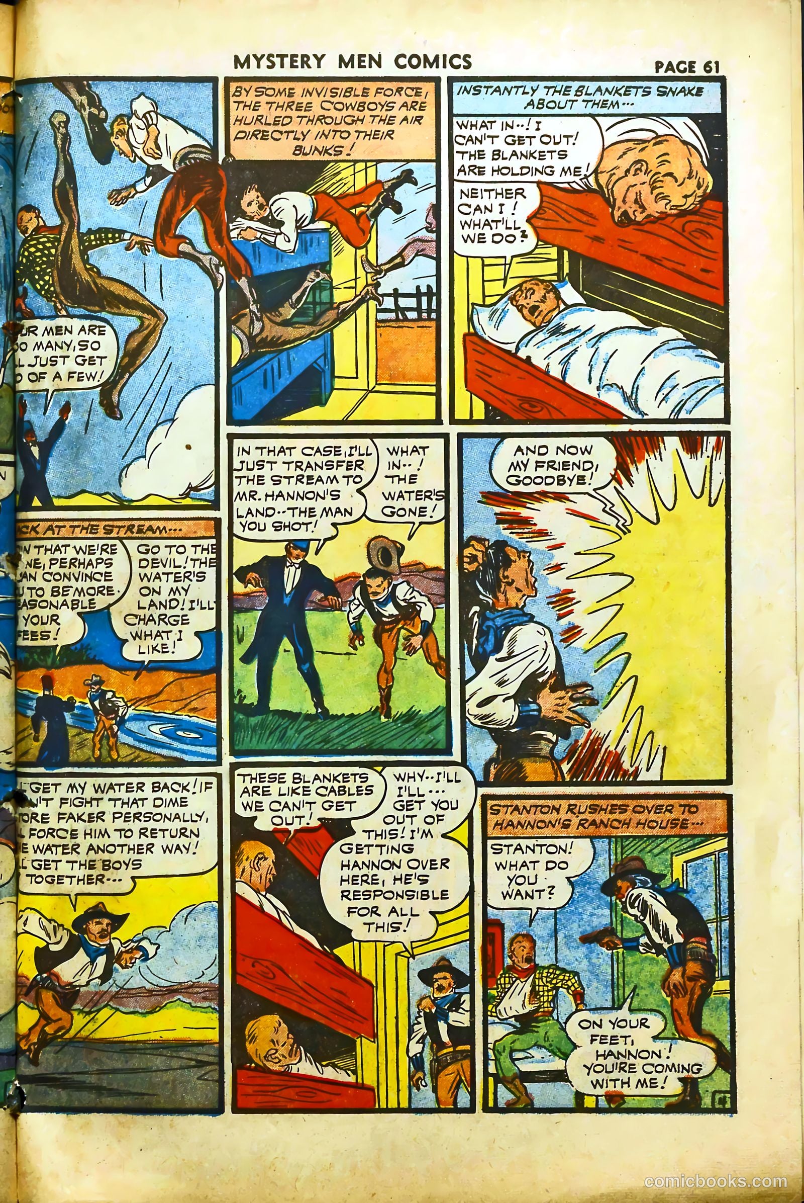 Mystery Men Comics #29 (1941) — page 62 of 67
