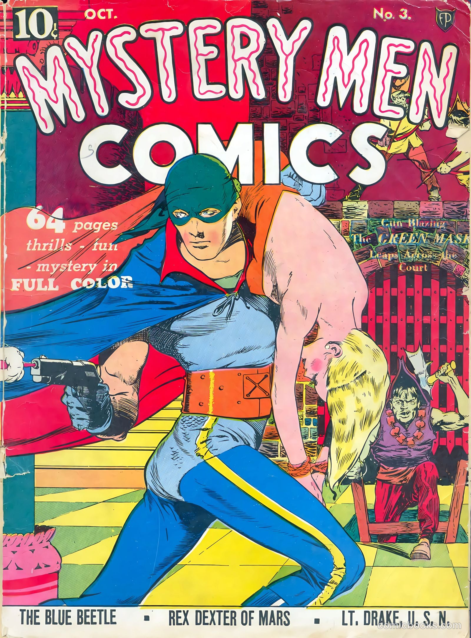 Mystery Men Comics #3 (1939) — page 2 of 69