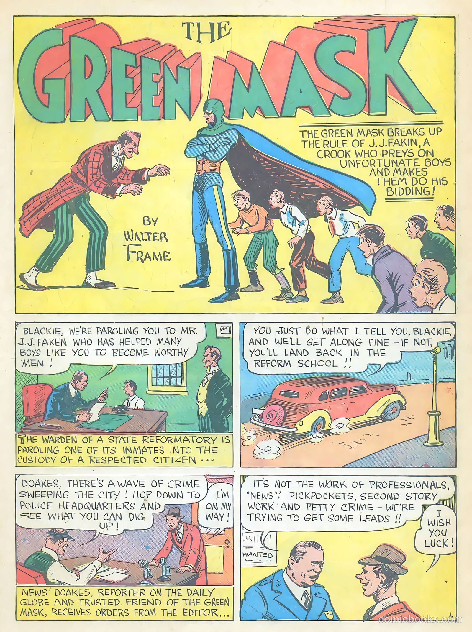 Mystery Men Comics #3 (1939) — page 4 of 69