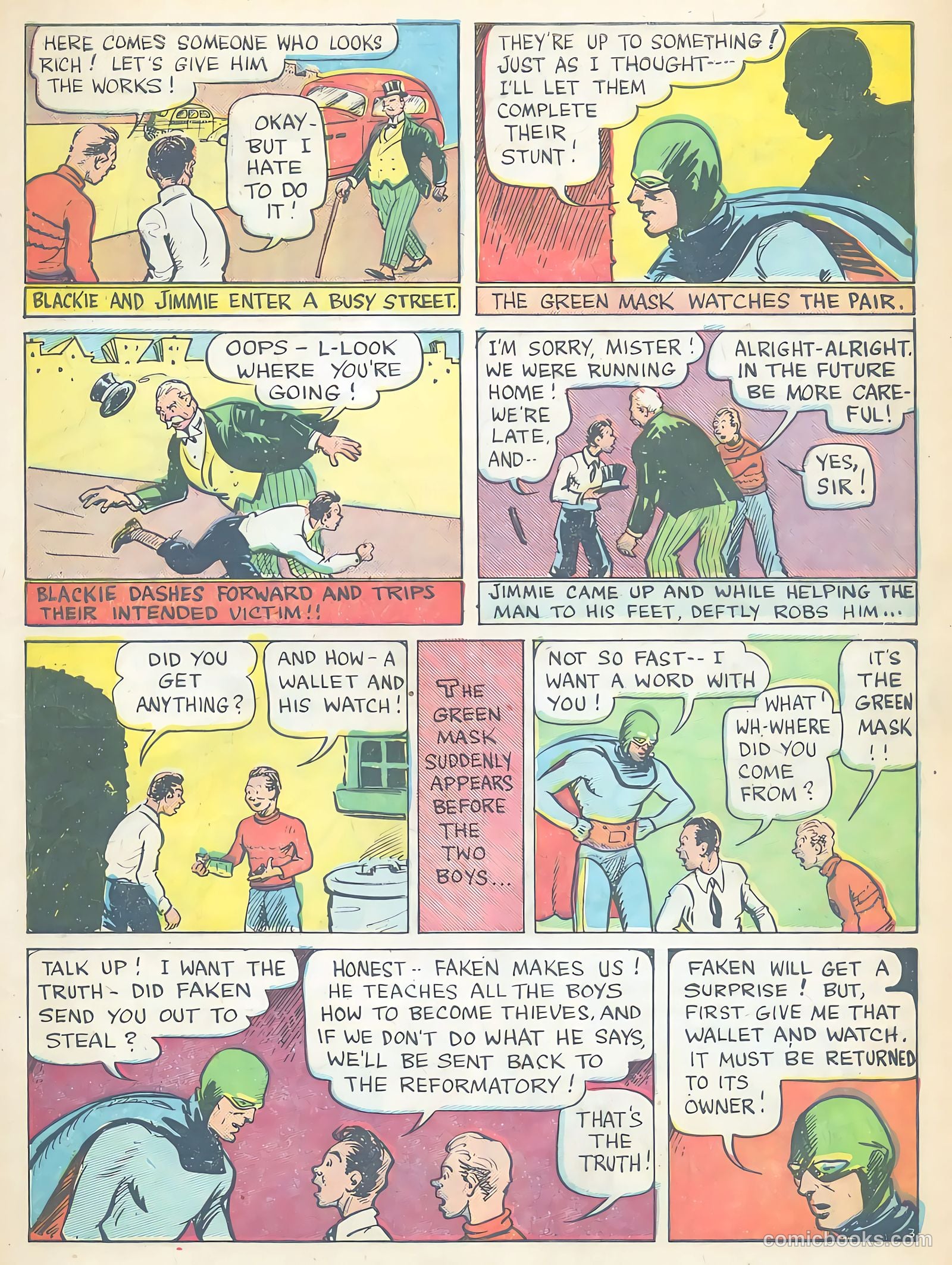 Mystery Men Comics #3 (1939) — page 6 of 69