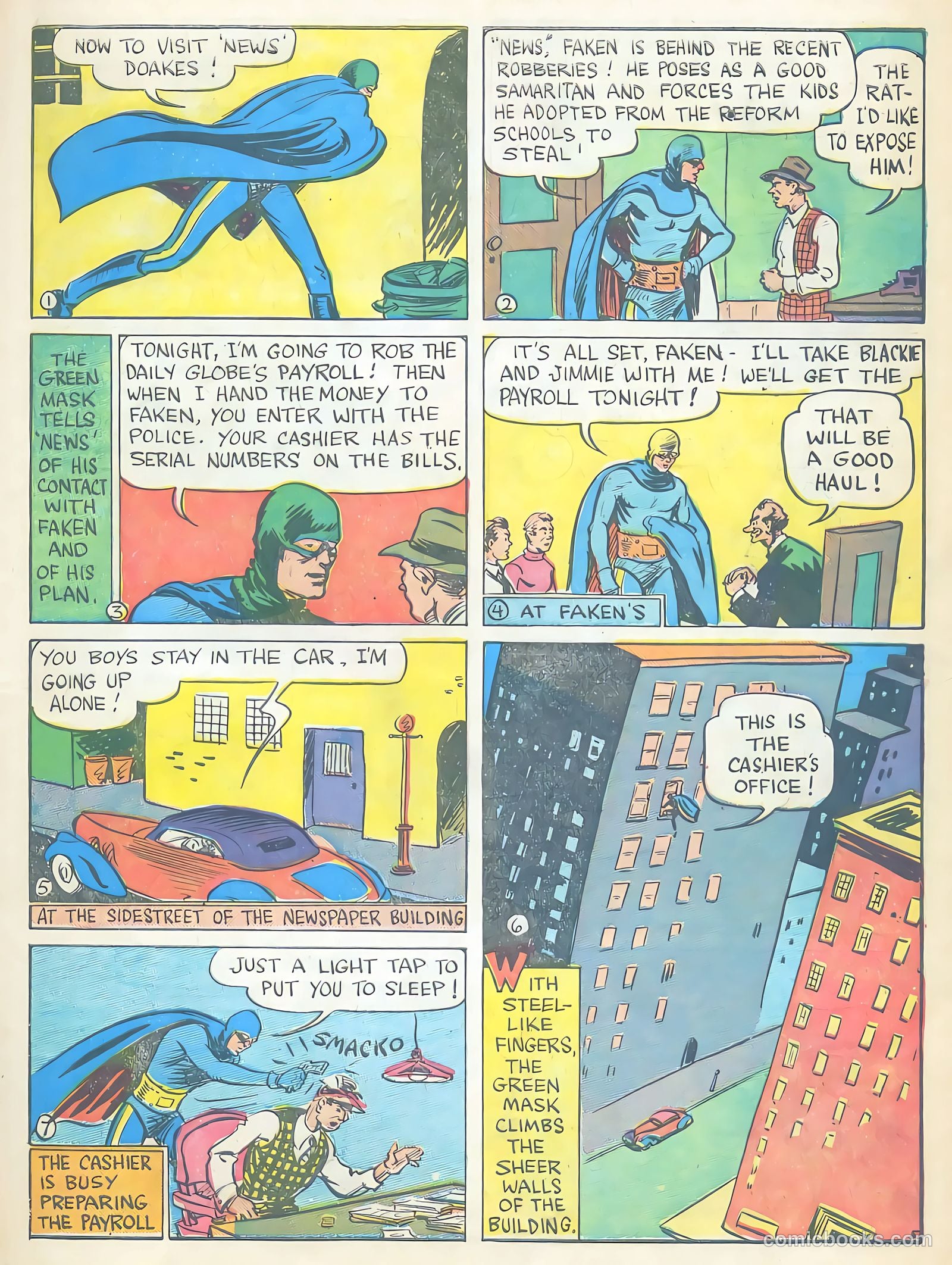 Mystery Men Comics #3 (1939) — page 8 of 69