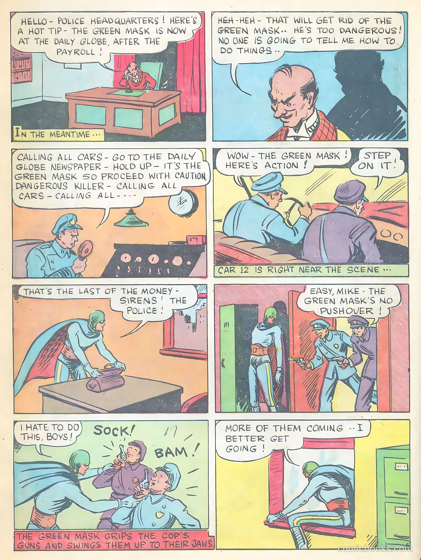 Mystery Men Comics #3 (1939) — page 9 of 69