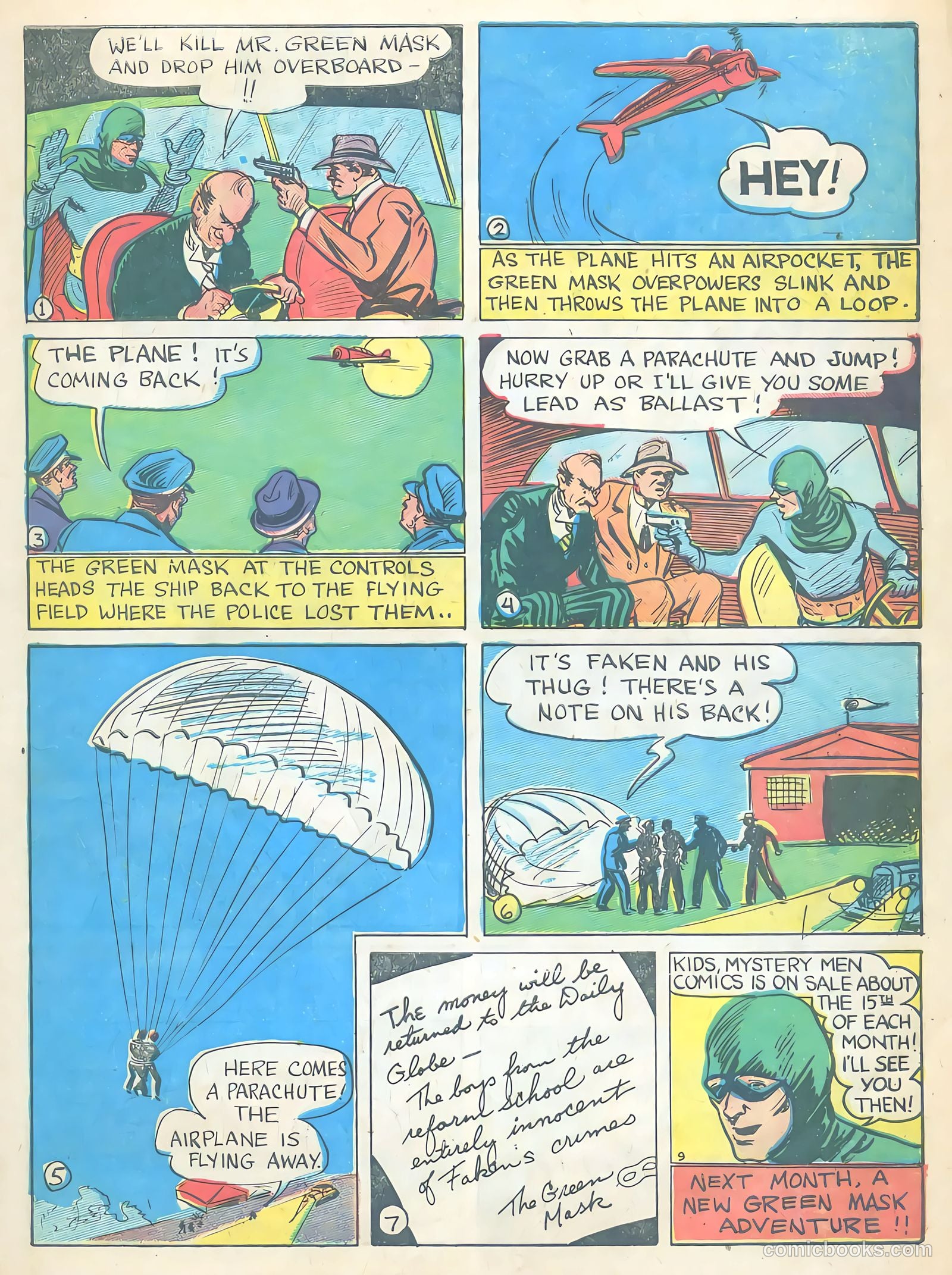 Mystery Men Comics #3 (1939) — page 12 of 69