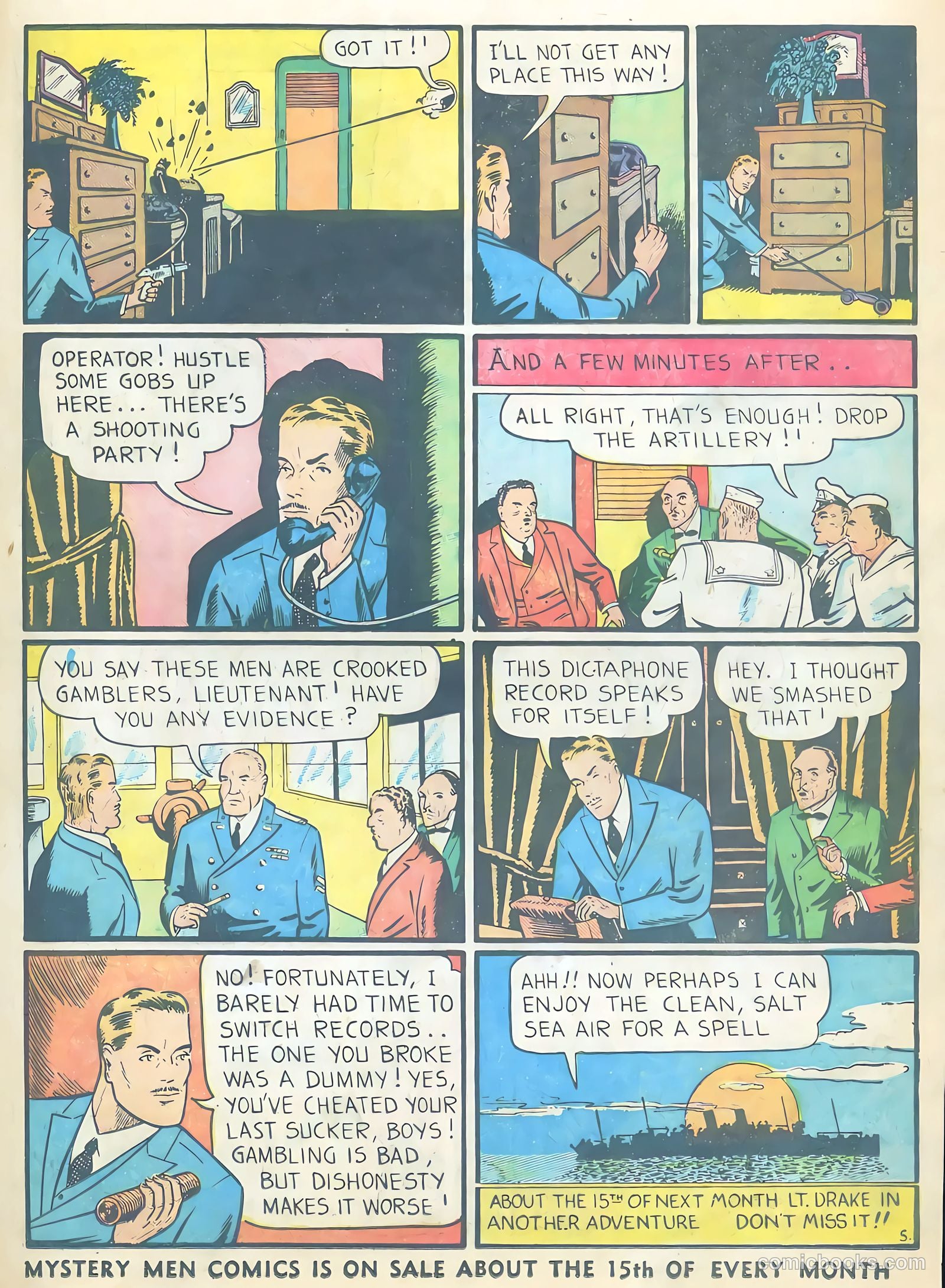 Mystery Men Comics #3 (1939) — page 34 of 69