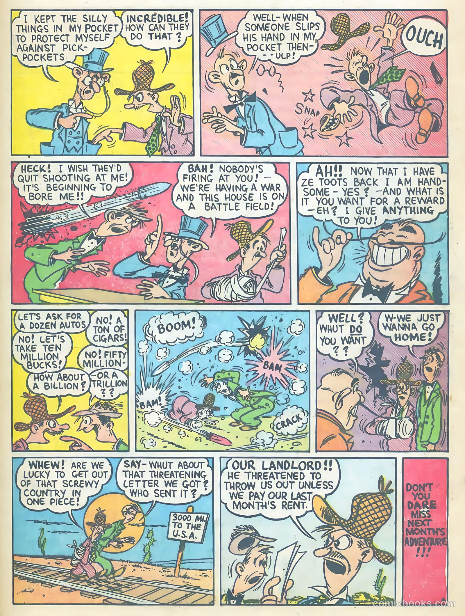 Mystery Men Comics #3 (1939) — page 38 of 69