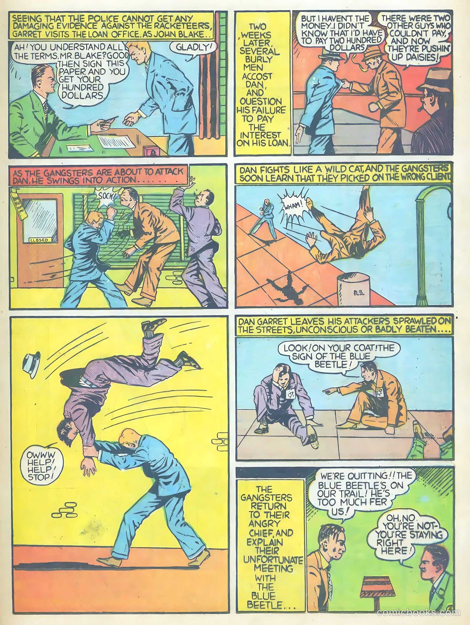 Mystery Men Comics #3 (1939) — page 46 of 69