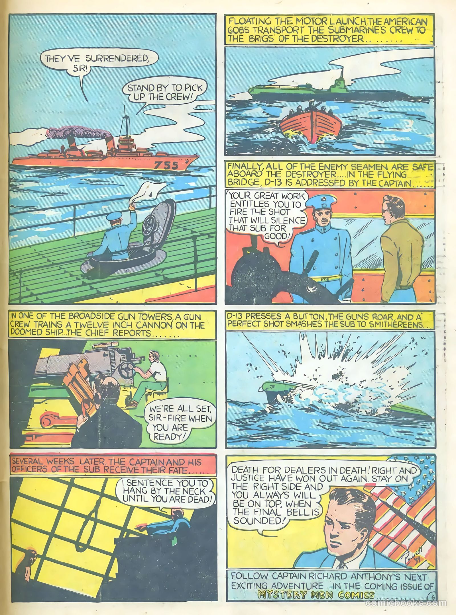 Mystery Men Comics #3 (1939) — page 58 of 69
