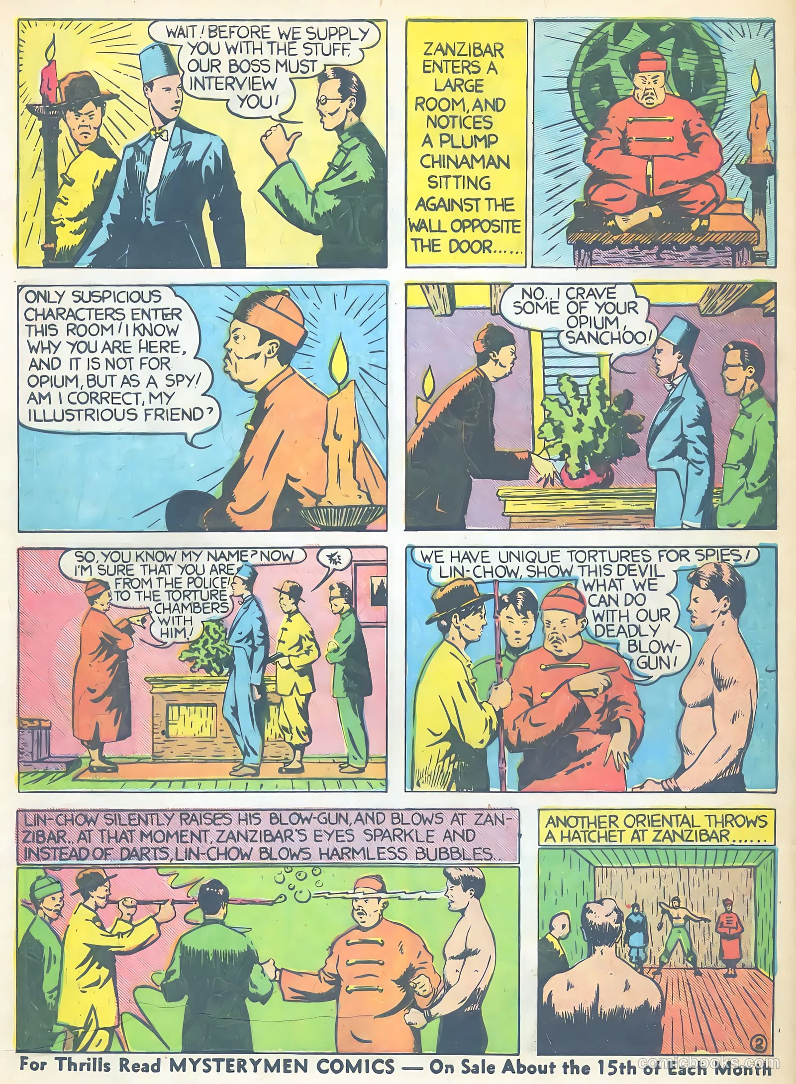 Mystery Men Comics #3 (1939) — page 65 of 69