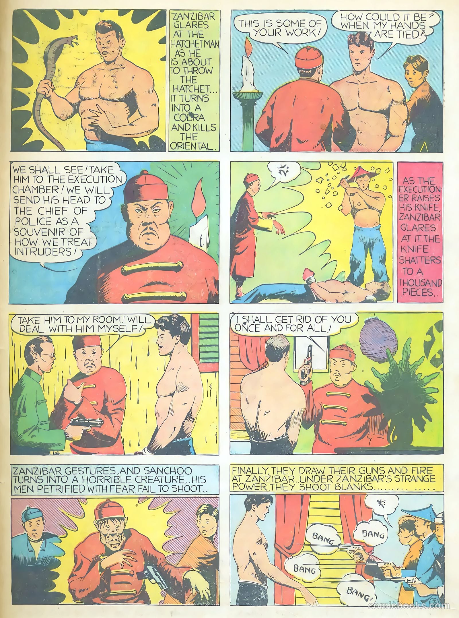 Mystery Men Comics #3 (1939) — page 66 of 69