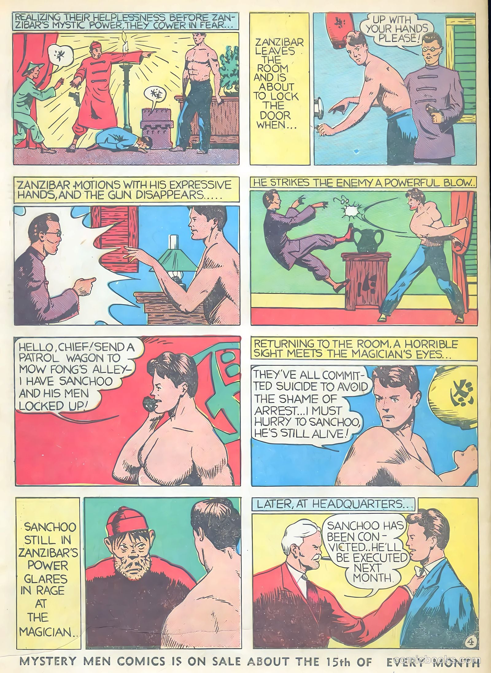 Mystery Men Comics #3 (1939) — page 67 of 69