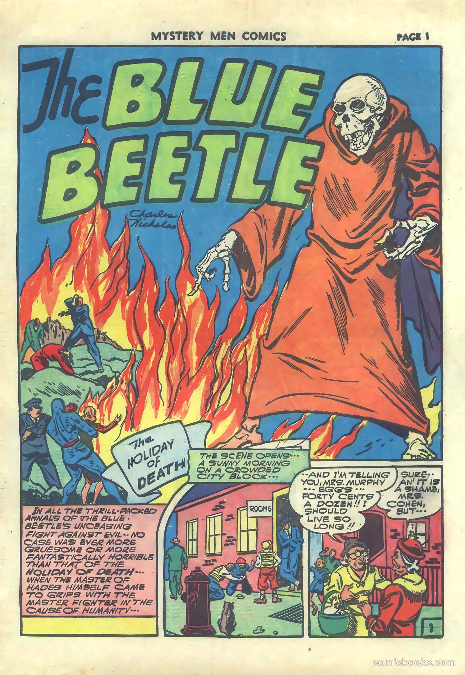 Mystery Men Comics #30 (1941) — page 3 of 68