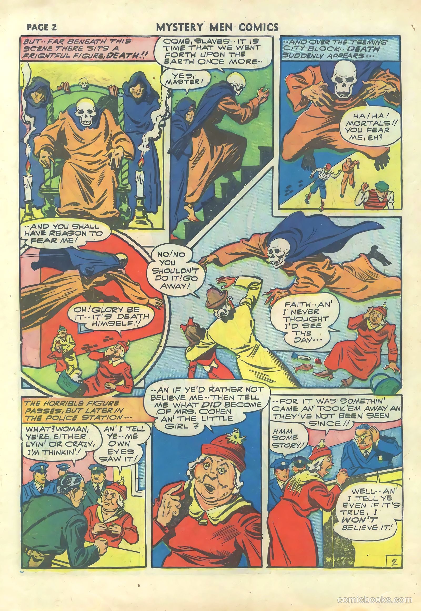 Mystery Men Comics #30 (1941) — page 4 of 68