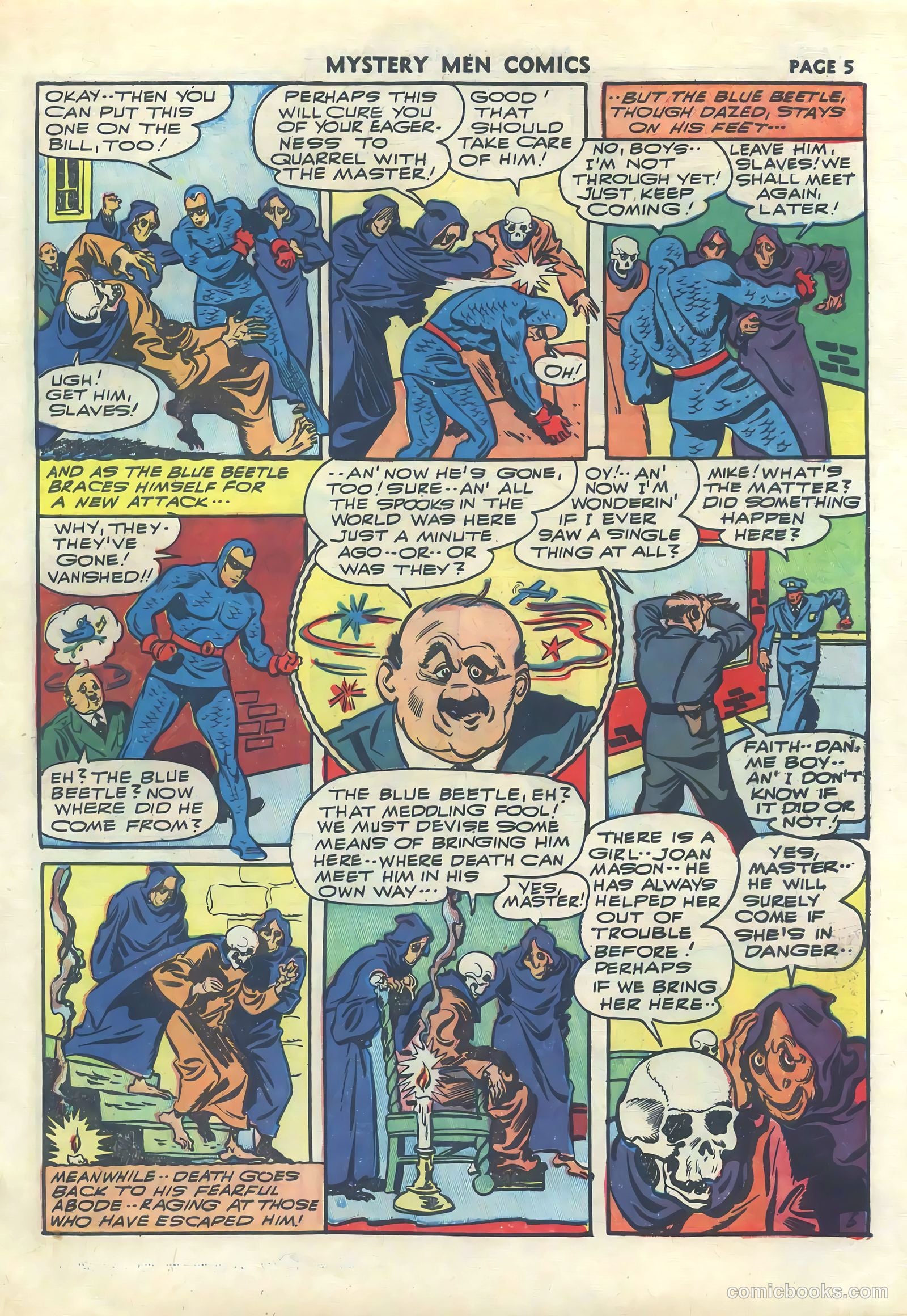 Mystery Men Comics #30 (1941) — page 7 of 68