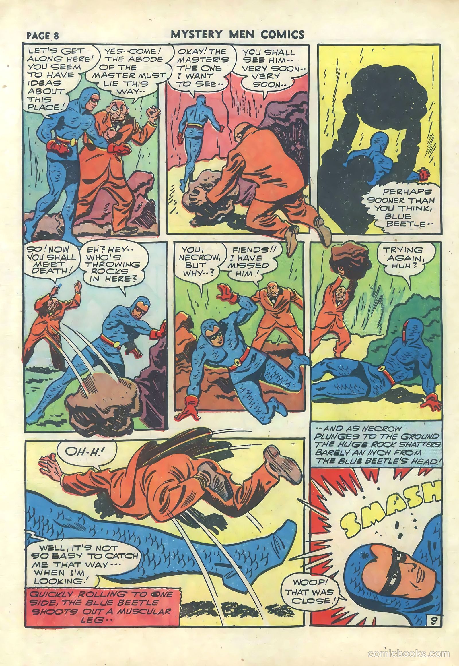 Mystery Men Comics #30 (1941) — page 10 of 68