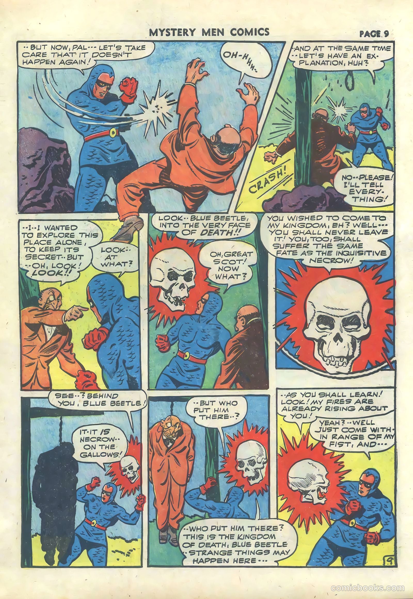 Mystery Men Comics #30 (1941) — page 11 of 68