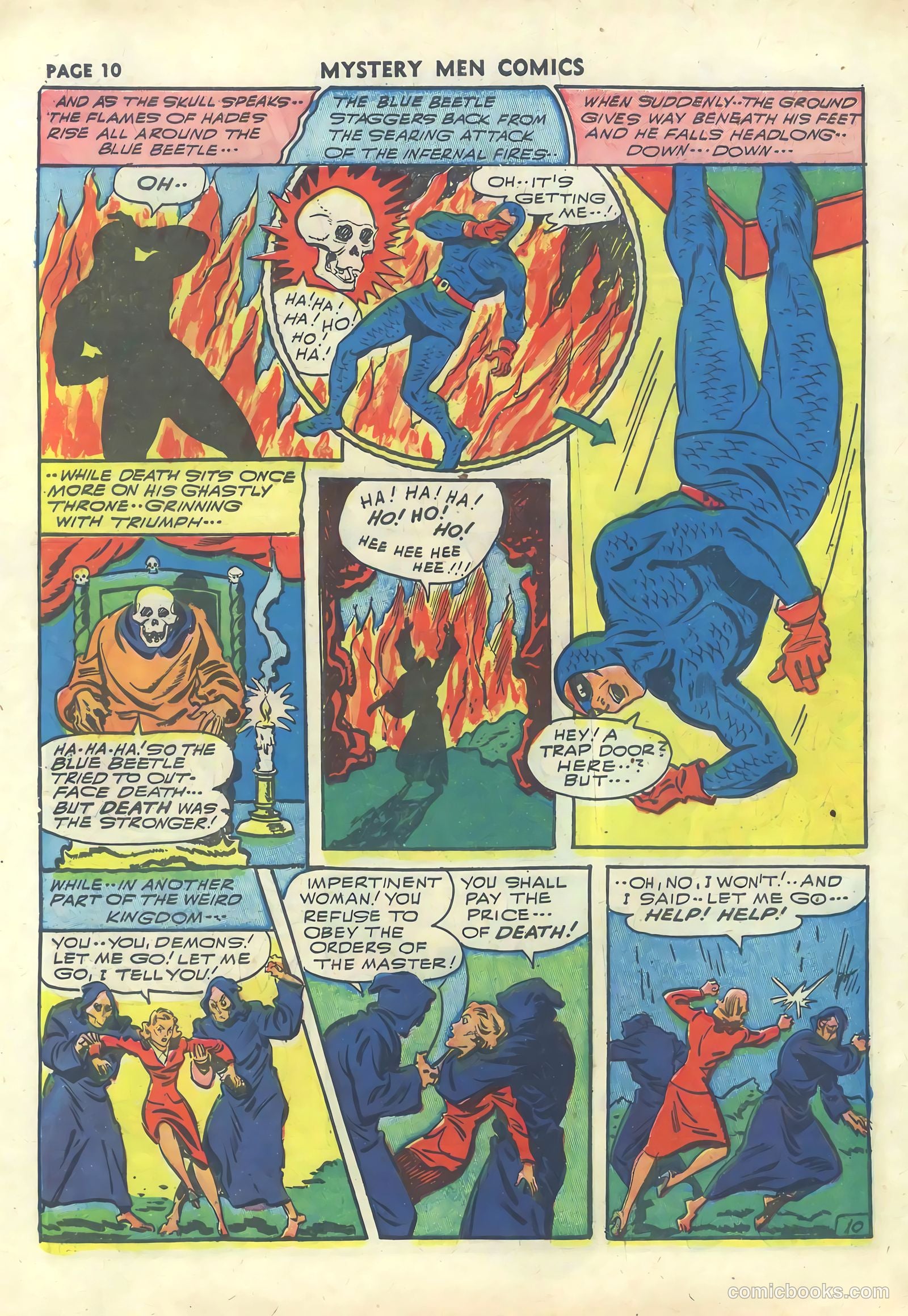 Mystery Men Comics #30 (1941) — page 12 of 68