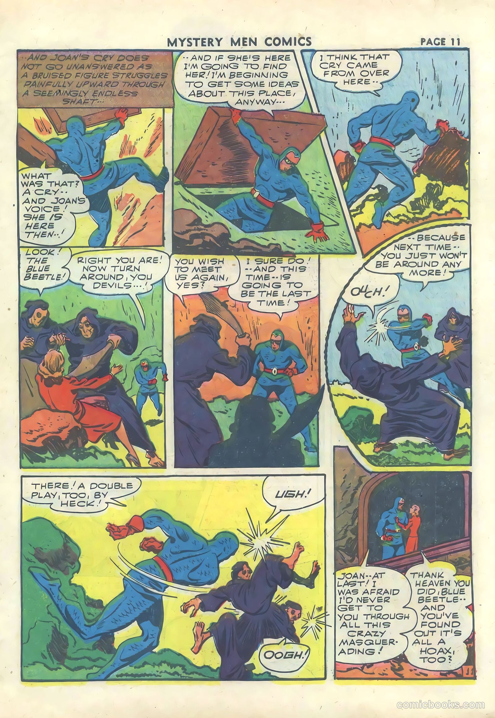 Mystery Men Comics #30 (1941) — page 13 of 68