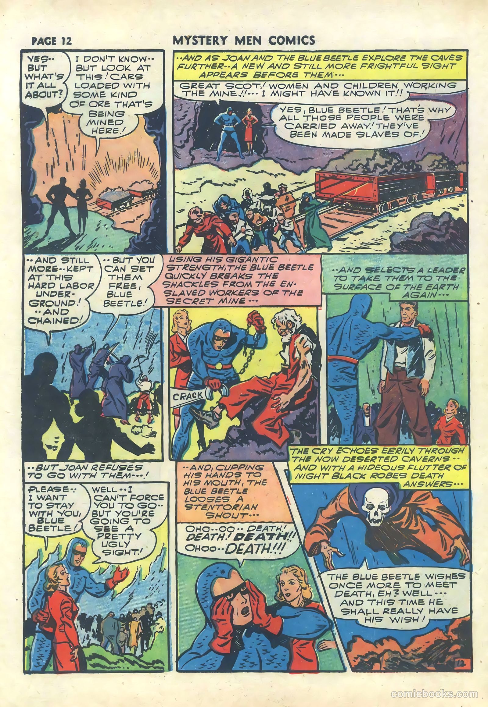 Mystery Men Comics #30 (1941) — page 14 of 68