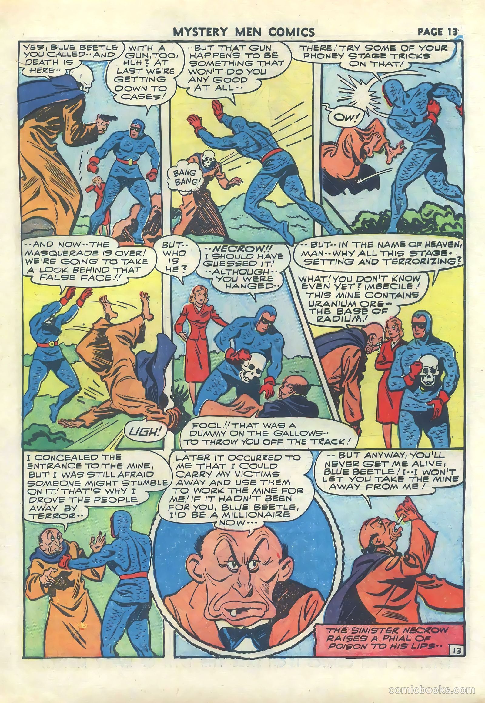 Mystery Men Comics #30 (1941) — page 15 of 68