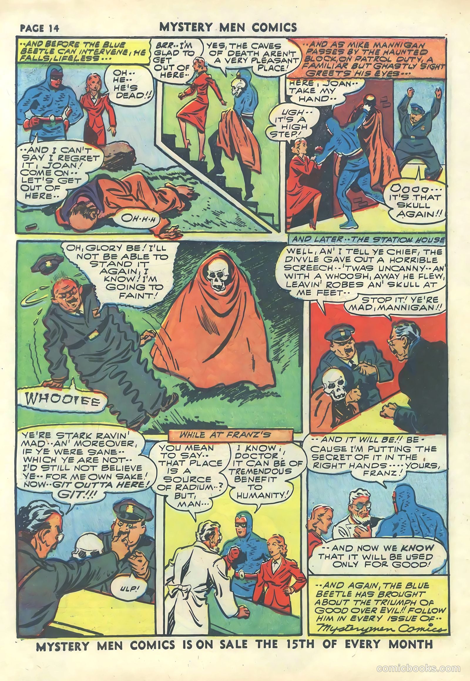 Mystery Men Comics #30 (1941) — page 16 of 68