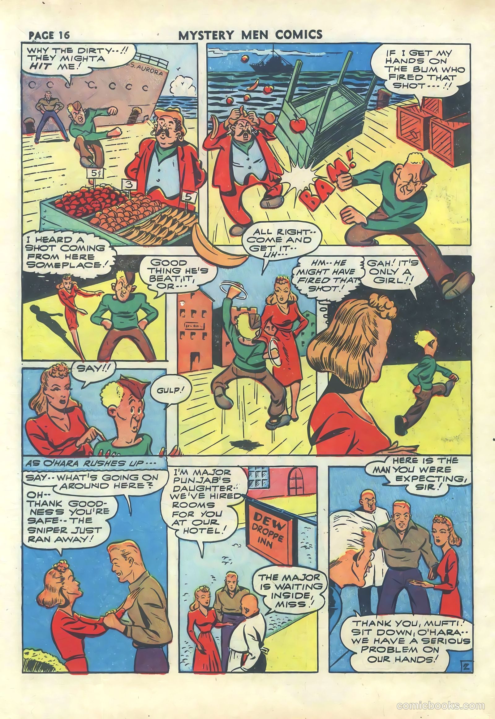 Mystery Men Comics #30 (1941) — page 18 of 68