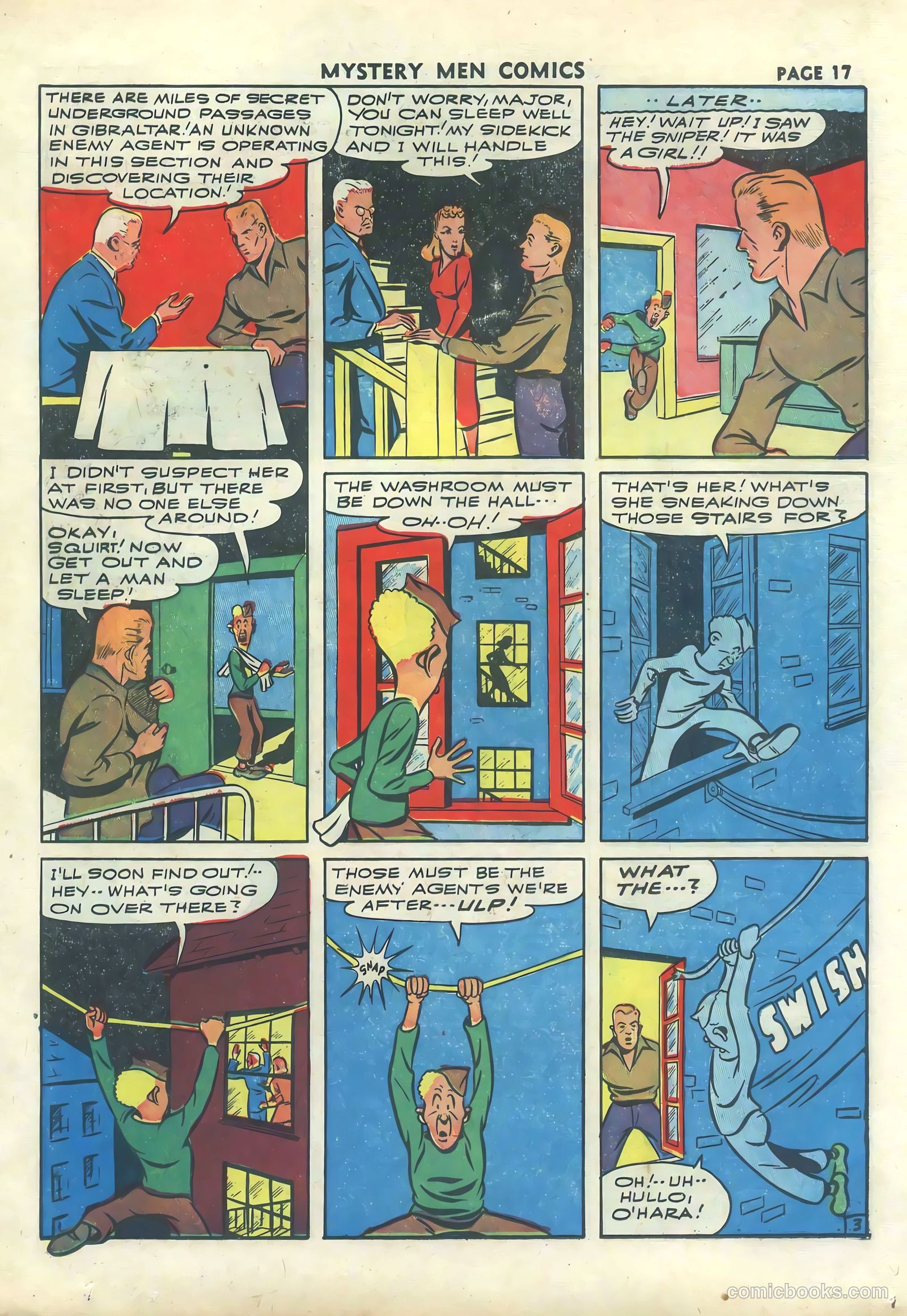 Mystery Men Comics #30 (1941) — page 19 of 68