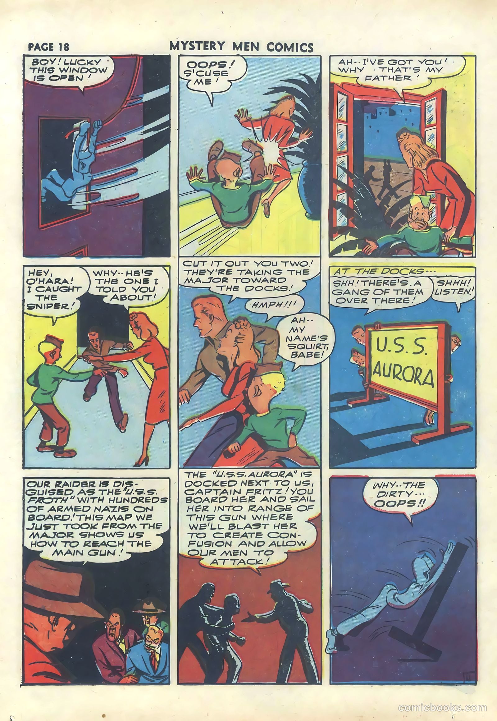 Mystery Men Comics #30 (1941) — page 20 of 68