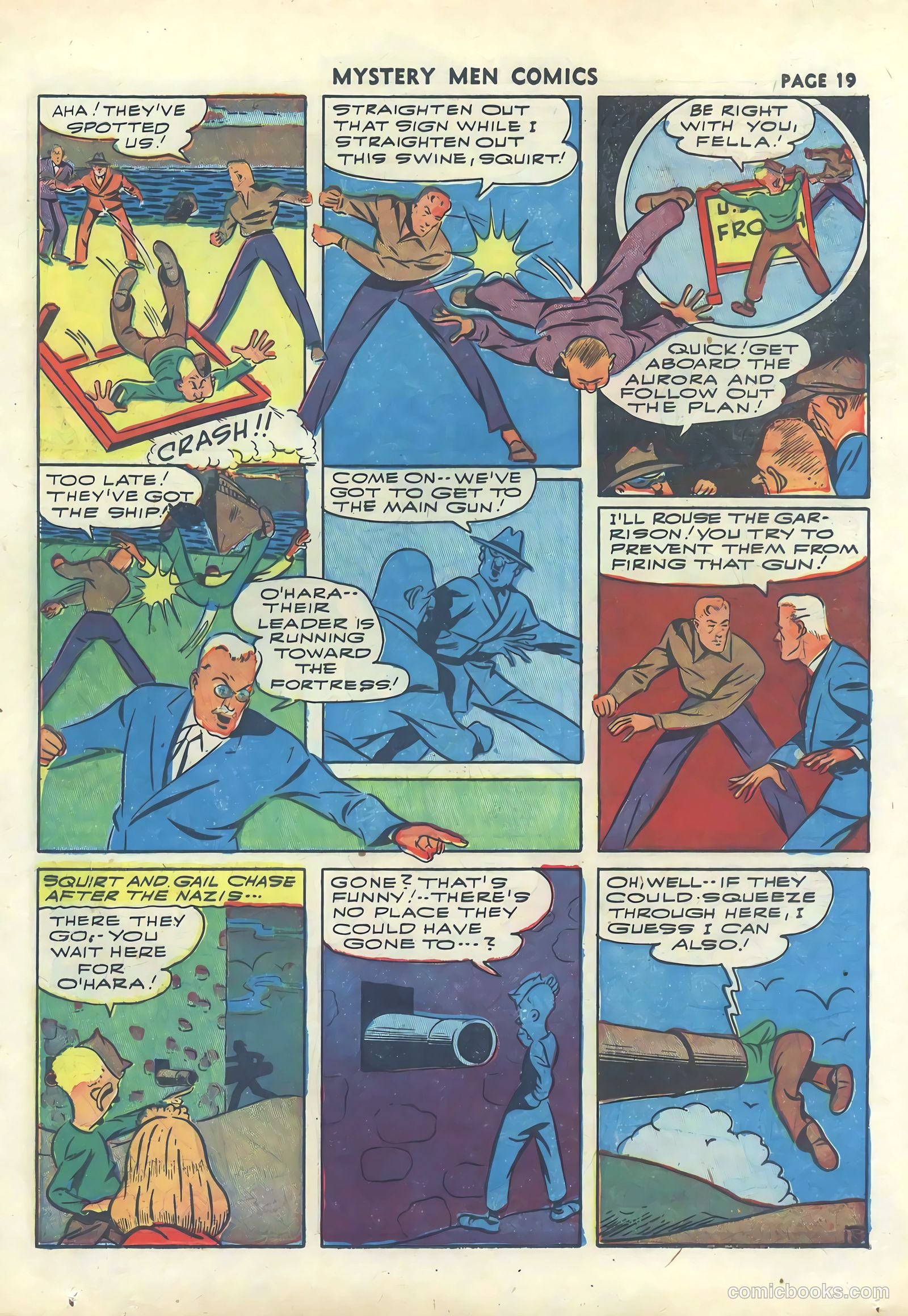 Mystery Men Comics #30 (1941) — page 21 of 68