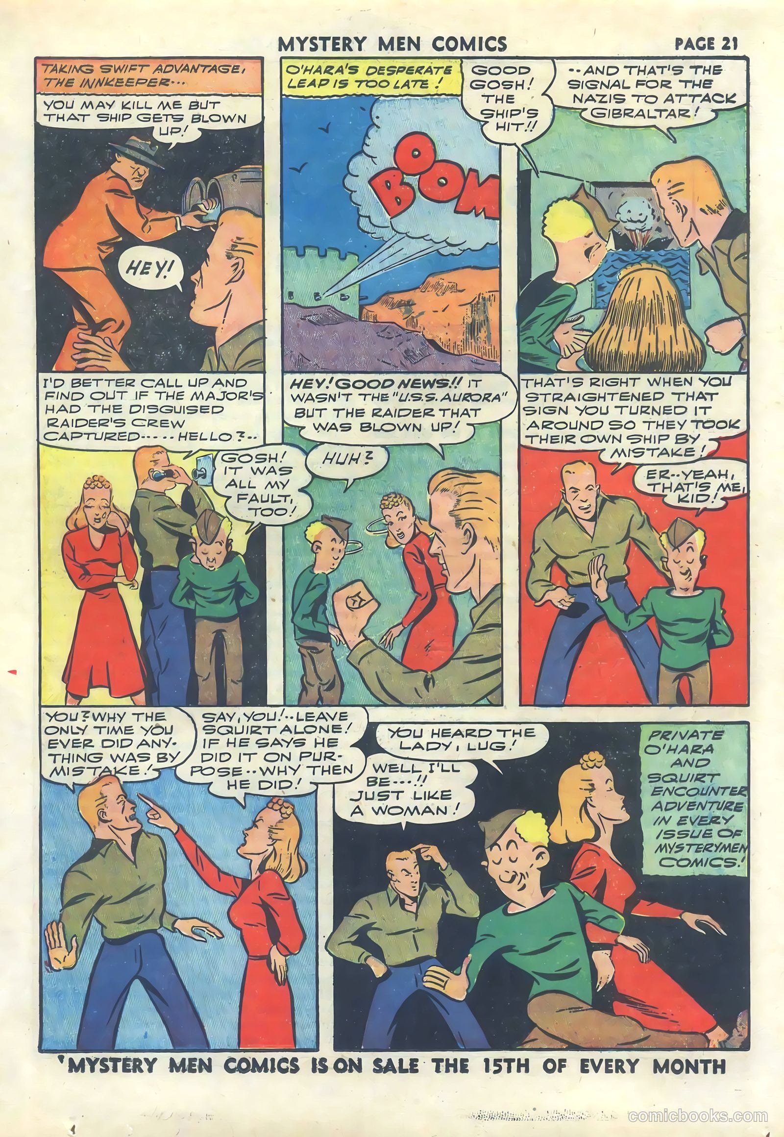 Mystery Men Comics #30 (1941) — page 23 of 68