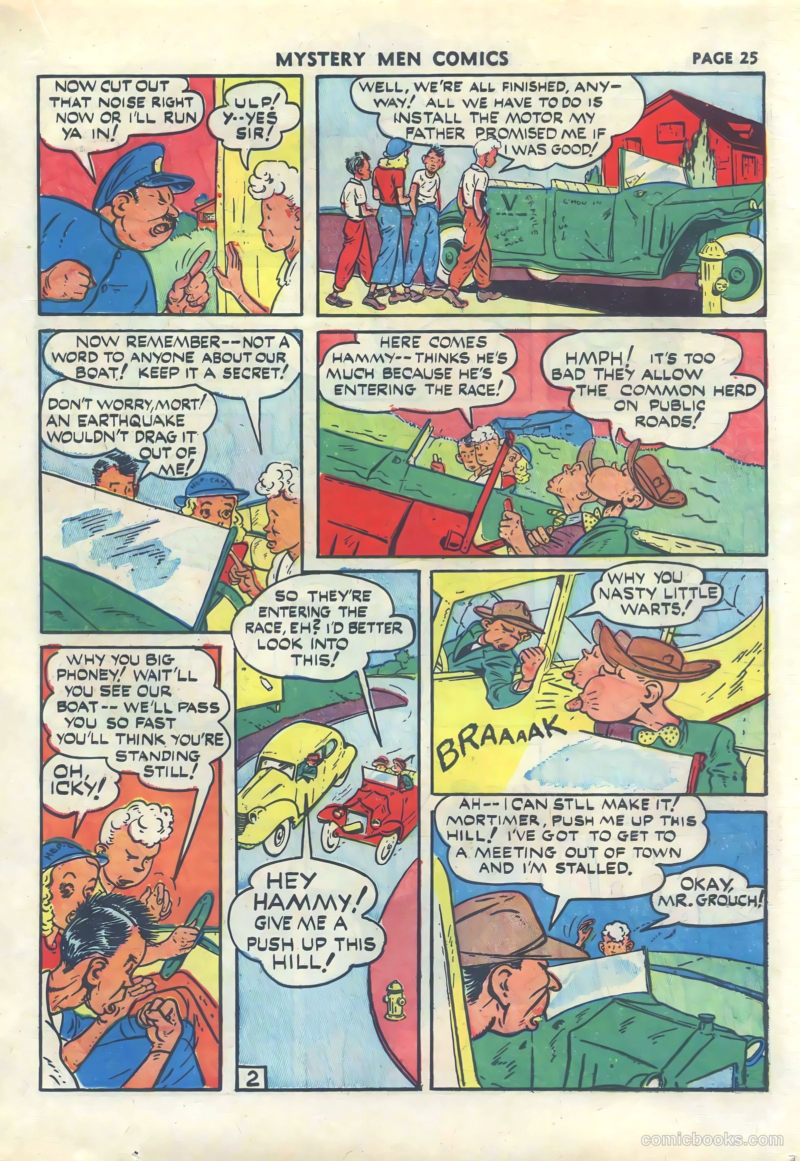 Mystery Men Comics #30 (1941) — page 27 of 68