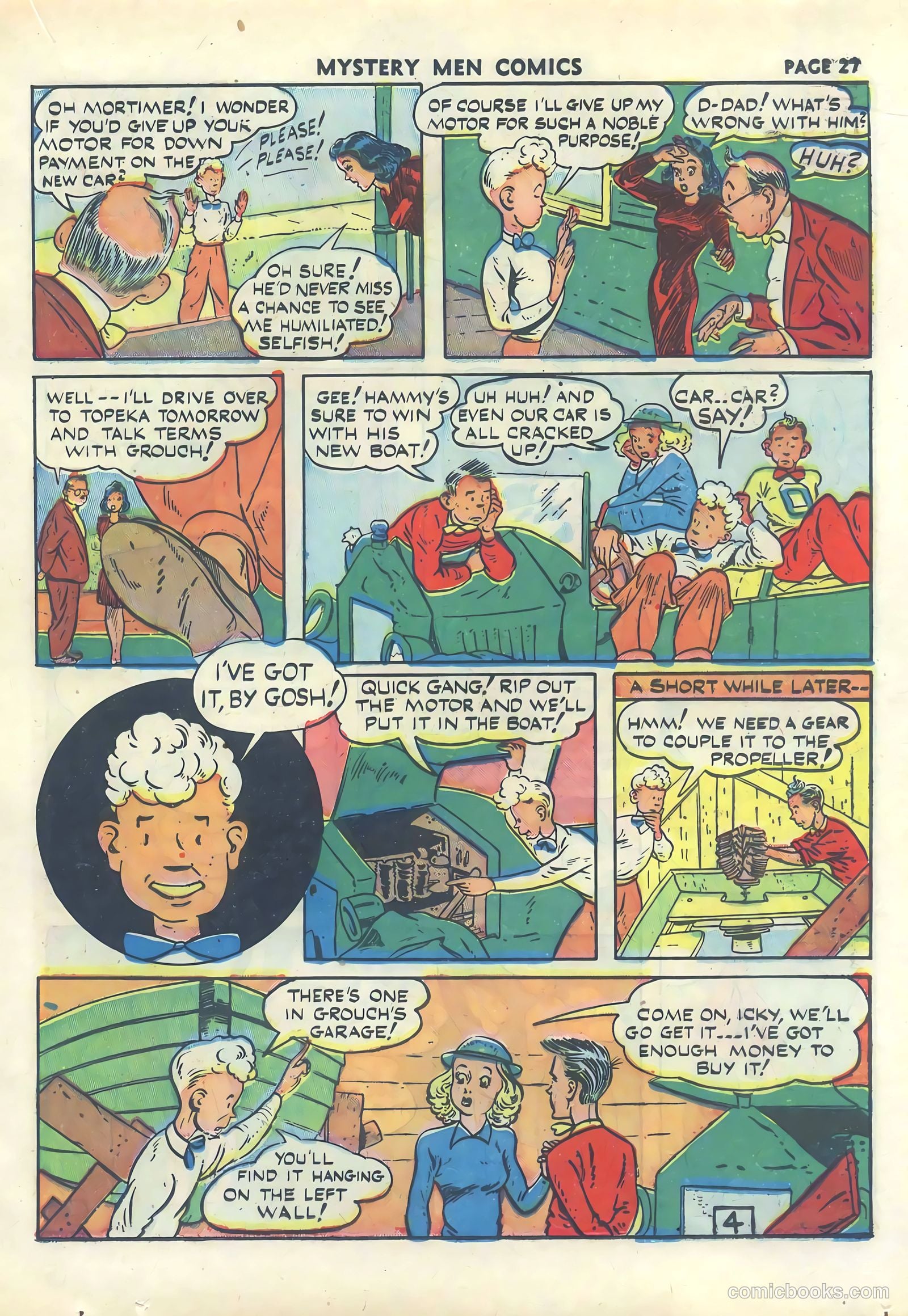 Mystery Men Comics #30 (1941) — page 29 of 68