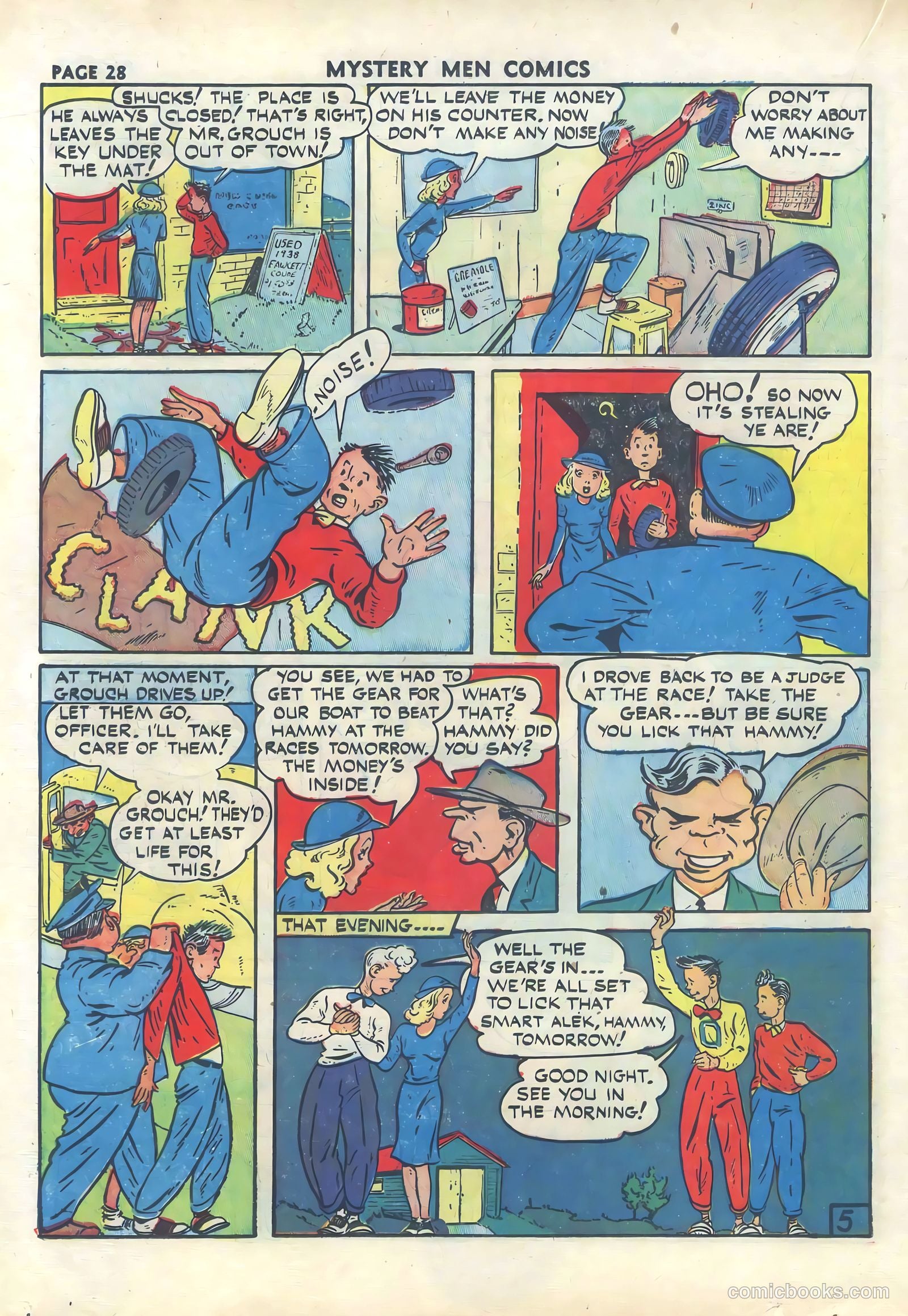 Mystery Men Comics #30 (1941) — page 30 of 68