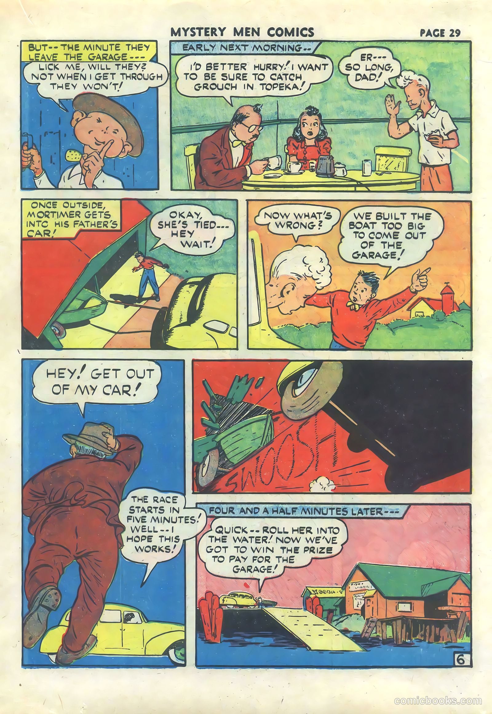 Mystery Men Comics #30 (1941) — page 31 of 68