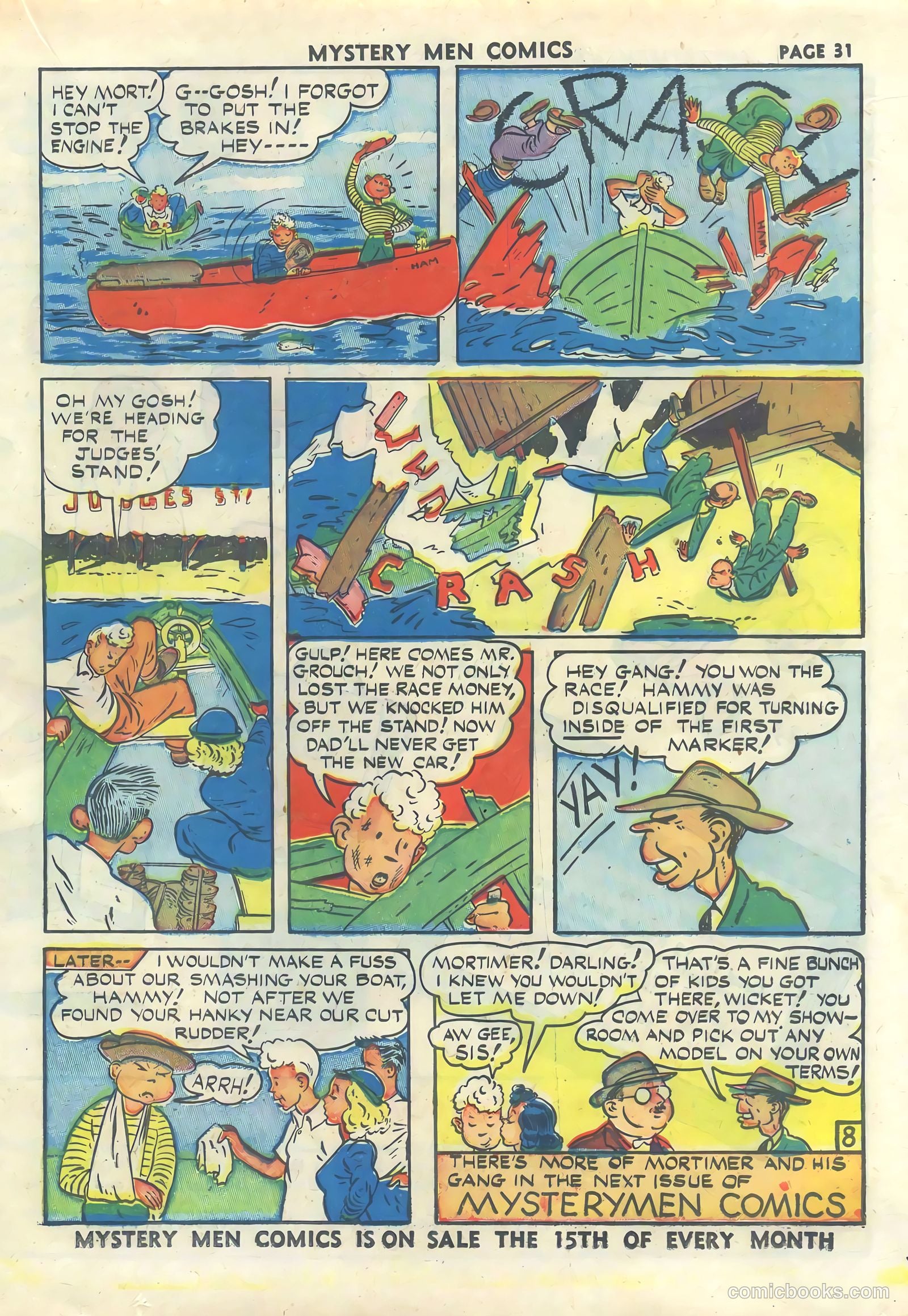 Mystery Men Comics #30 (1941) — page 33 of 68