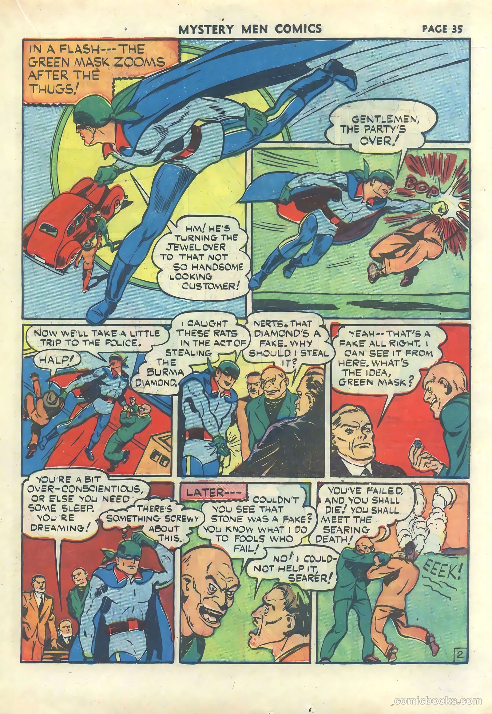 Mystery Men Comics #30 (1941) — page 37 of 68